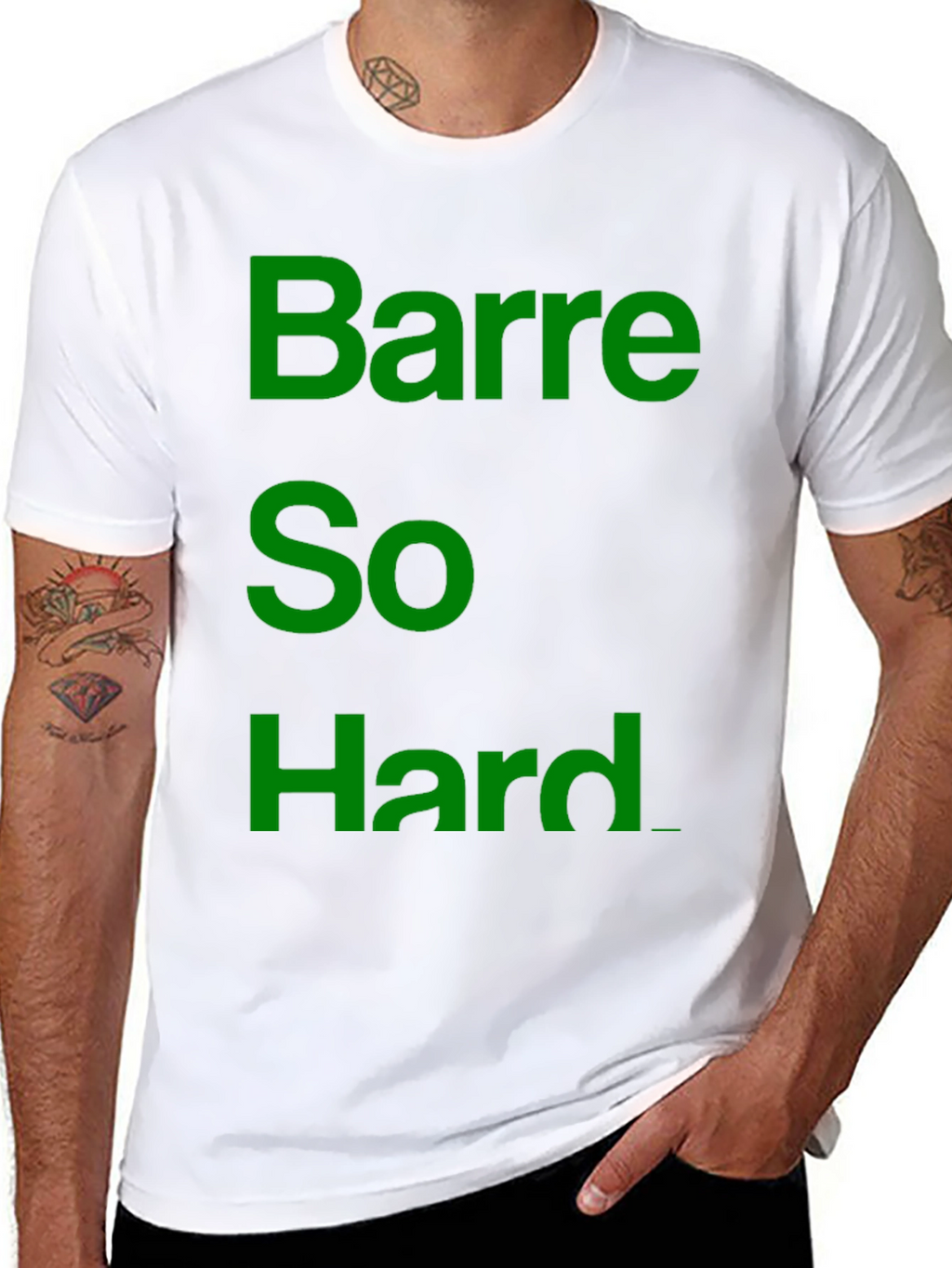 Barre So Hard T-Shirt - Gym Workout Apparel