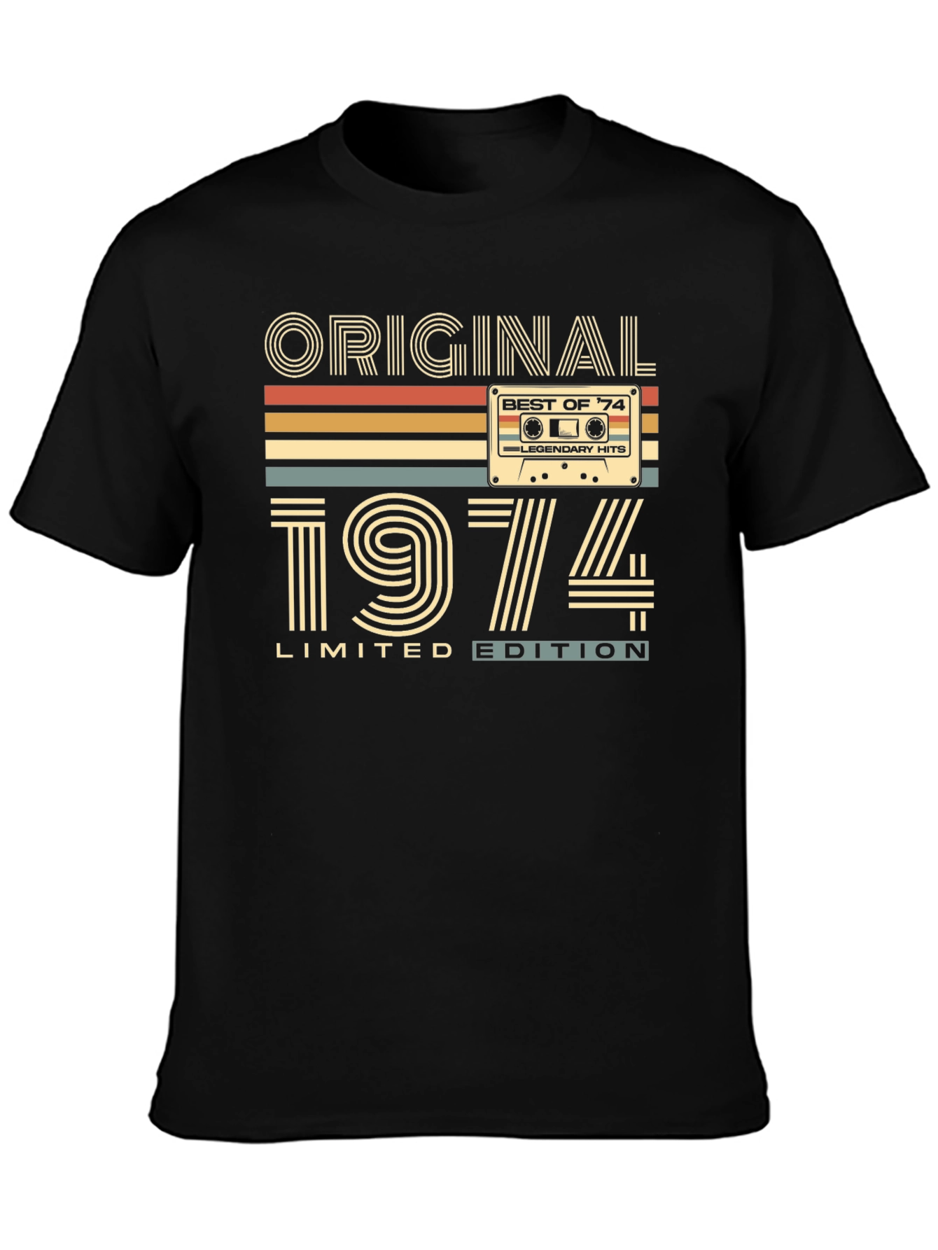 Original 1974 Limited Edition Vintage Graphic T-Shirt