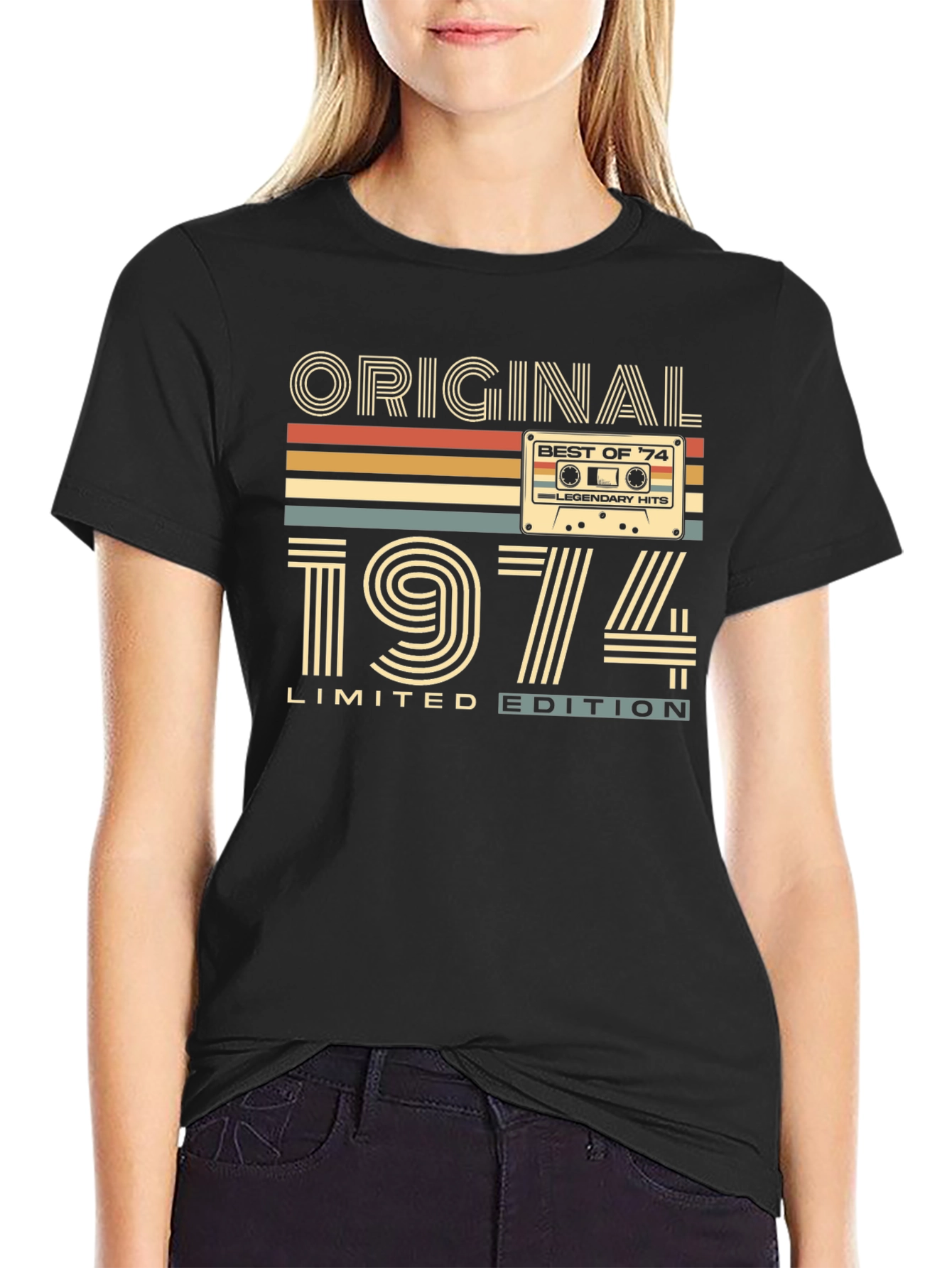 Original 1974 Limited Edition Vintage Graphic T-Shirt