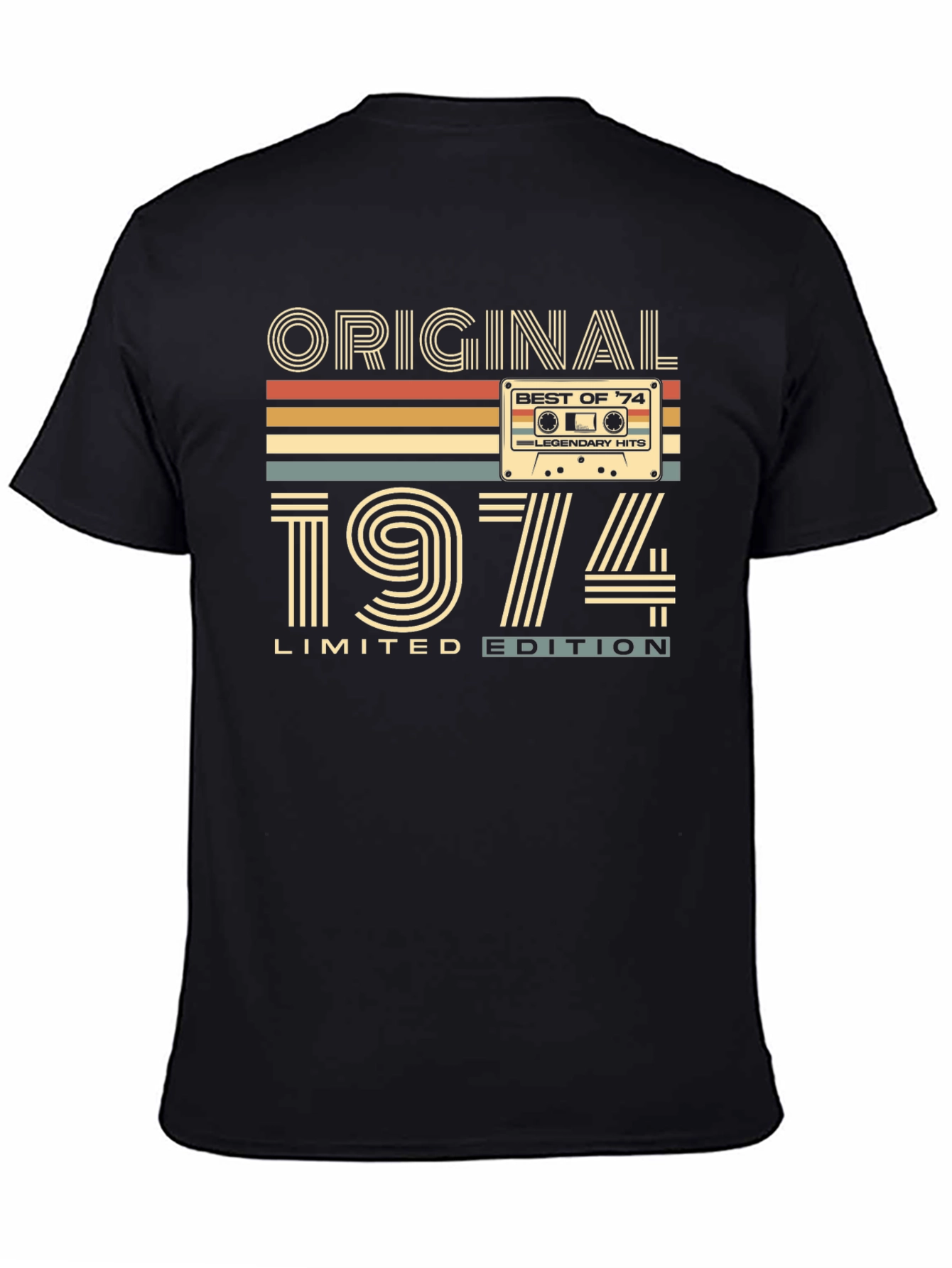 Original 1974 Limited Edition Vintage Graphic T-Shirt