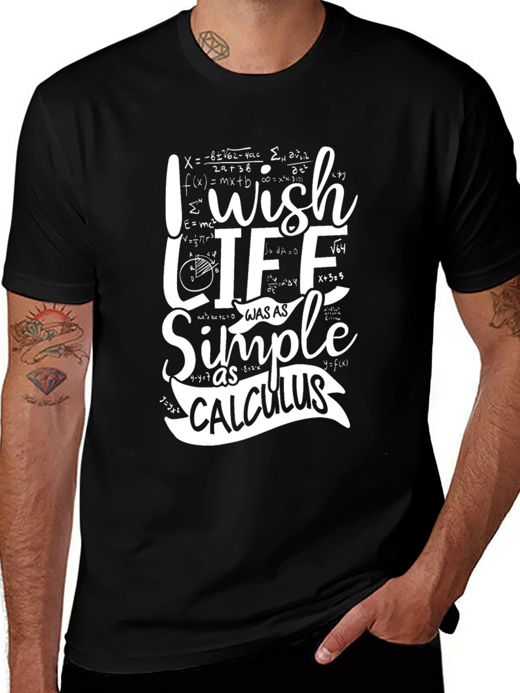 I Wish Life Was As Simple As Calculus T-Shirt