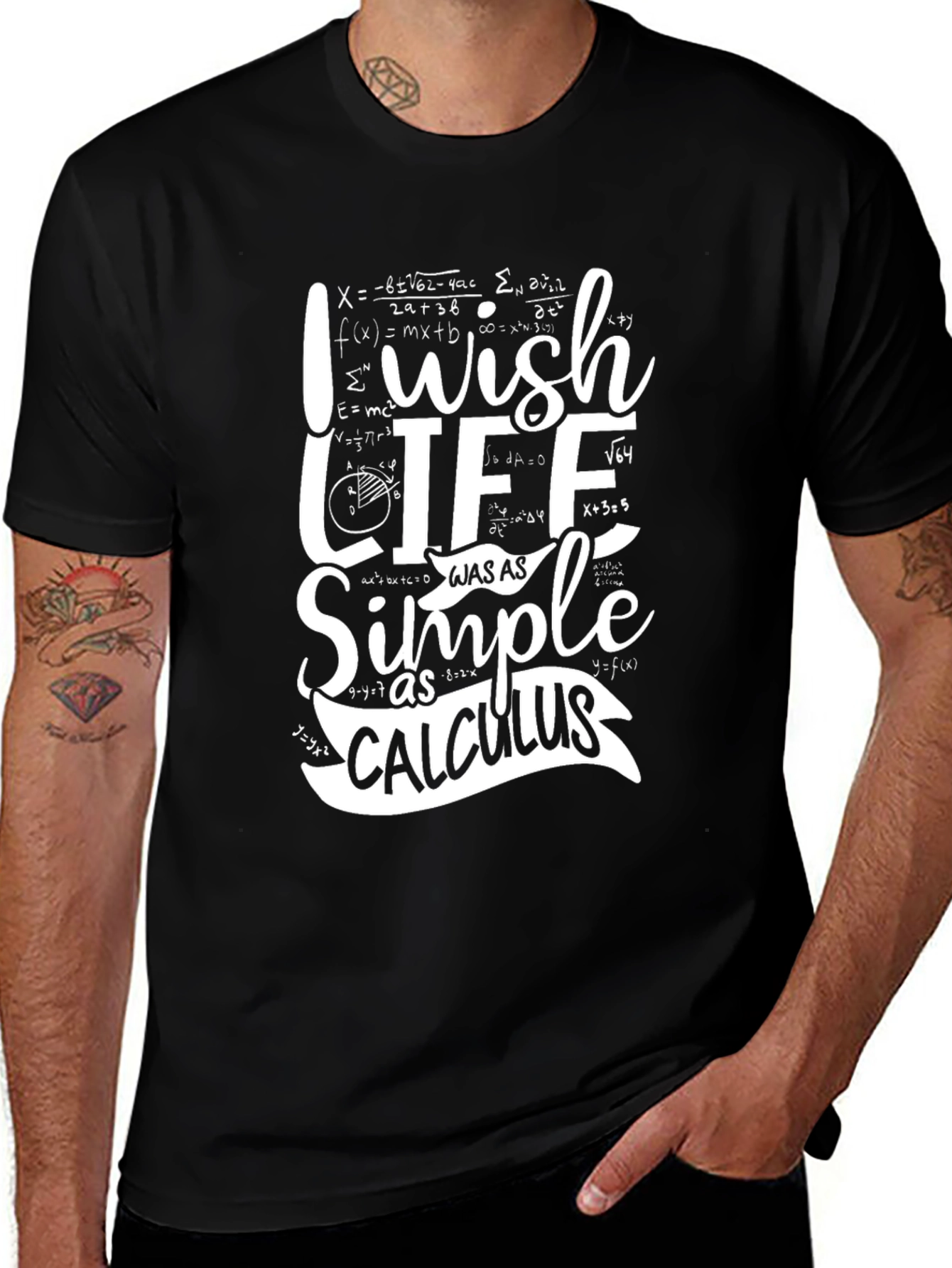 I Wish Life Was As Simple As Calculus T-Shirt