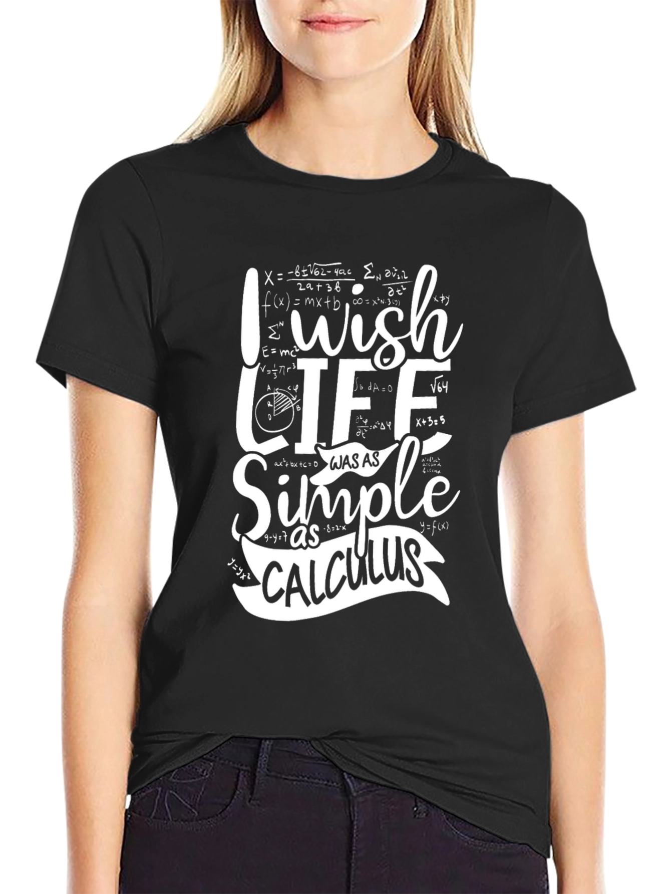 I Wish Life Was As Simple As Calculus T-Shirt