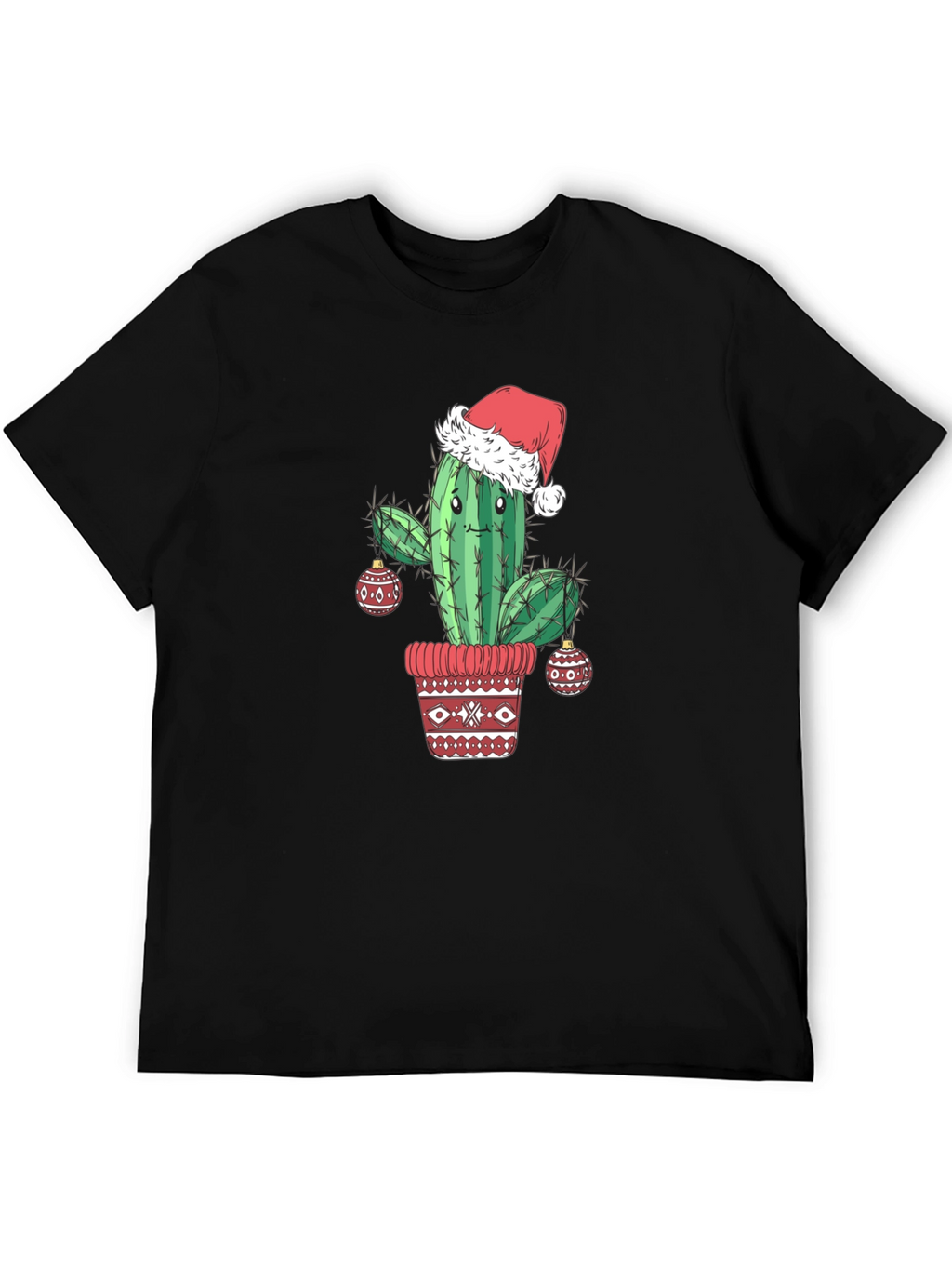 Festive Cactus Christmas T-Shirt
