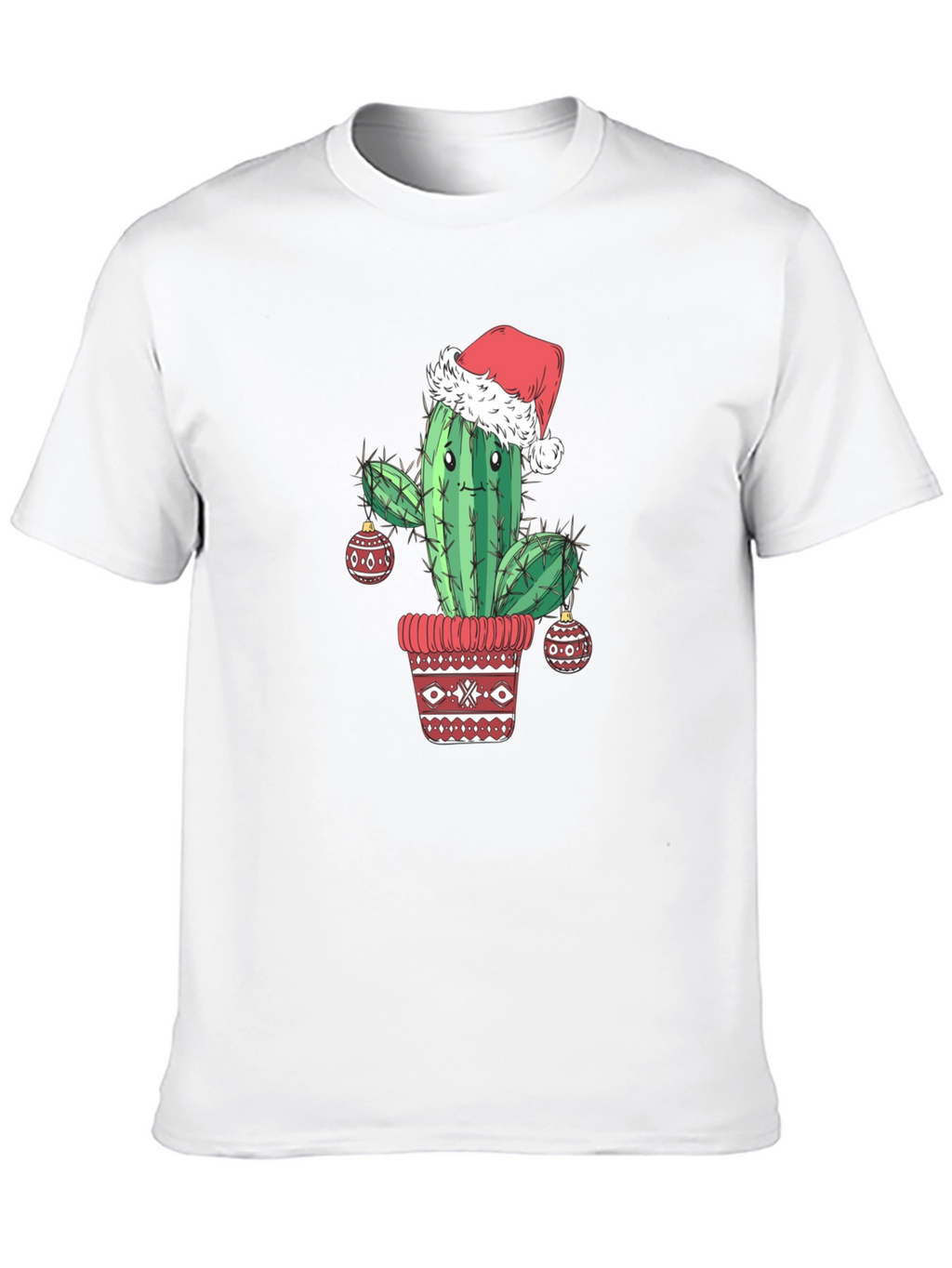 Festive Cactus Christmas T-Shirt