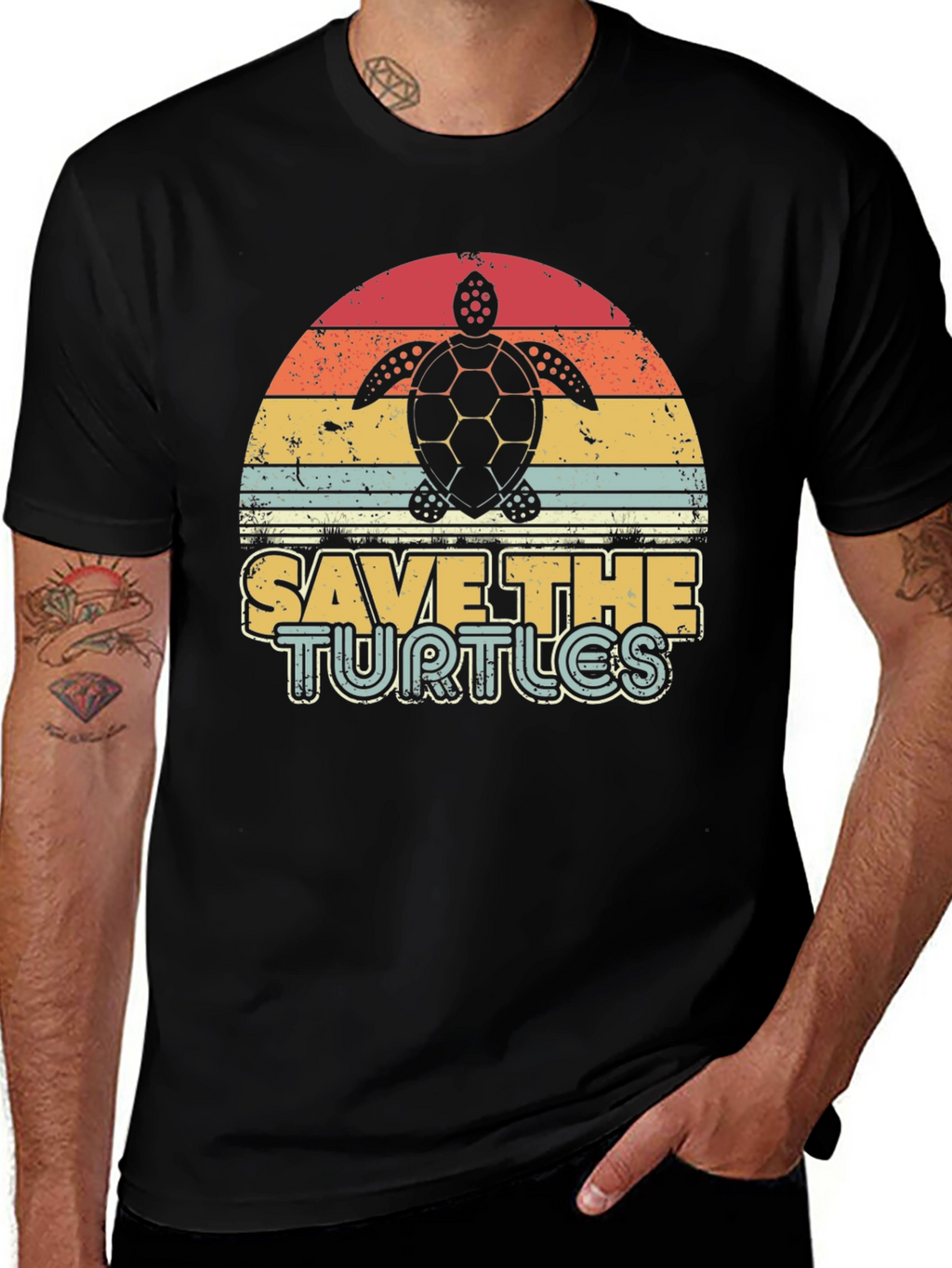 Save the Turtles Graphic Tee
