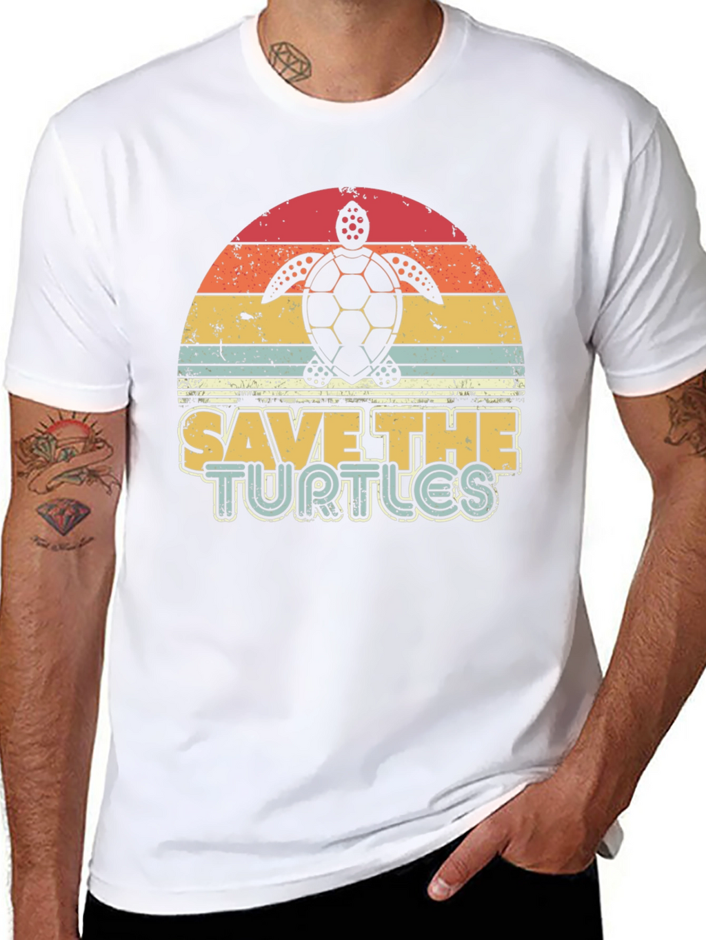 Save the Turtles Graphic Tee