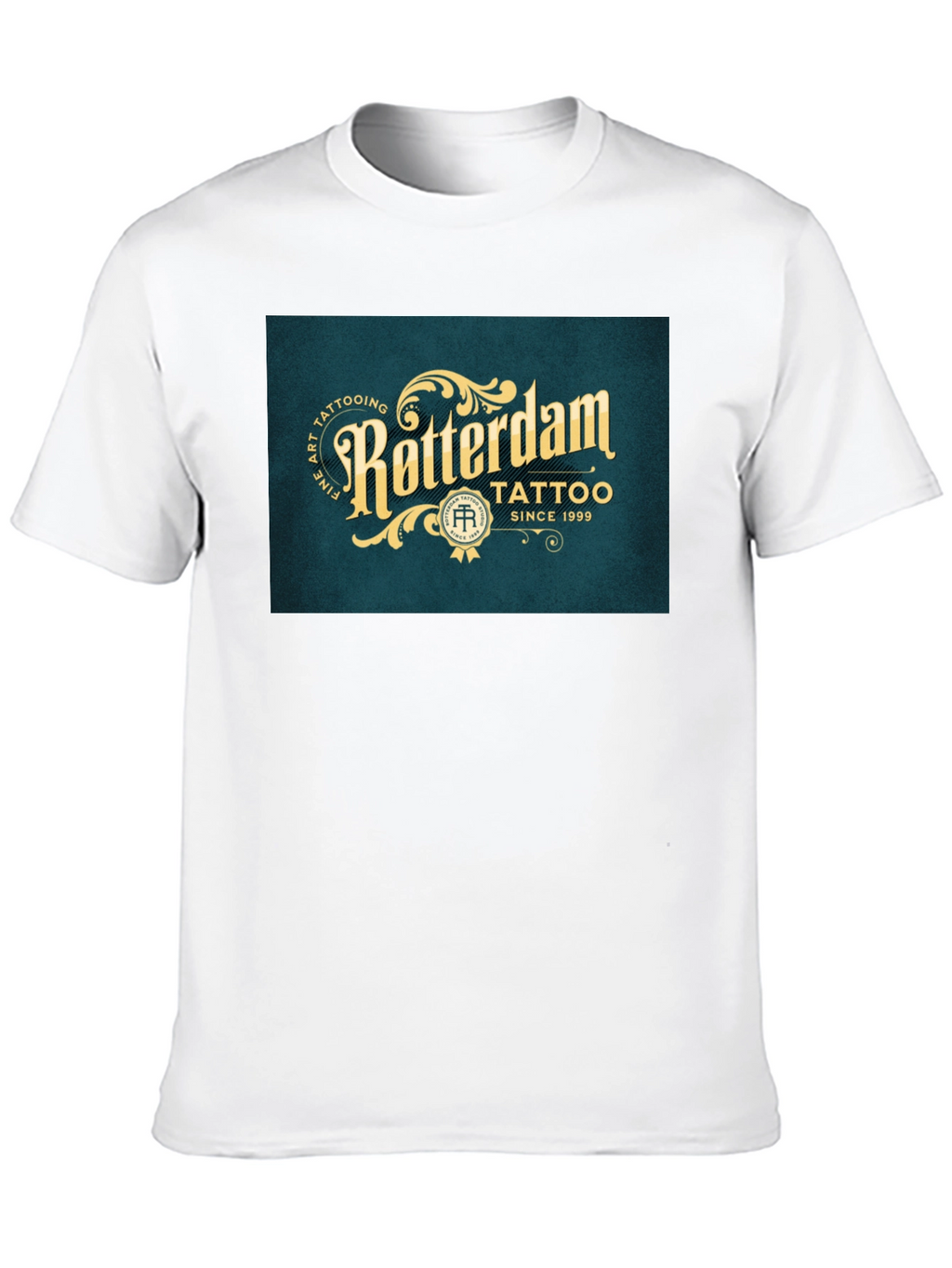 Rotterdam Tattoo Black Graphic Tee