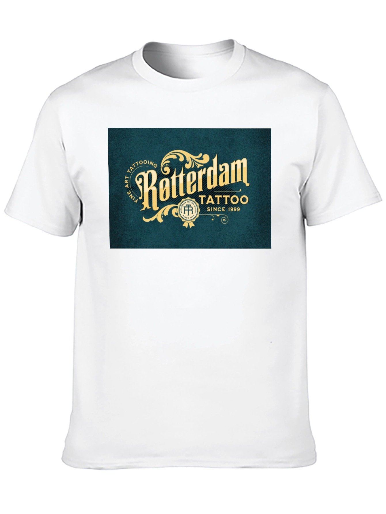 Rotterdam Tattoo Black Graphic Tee