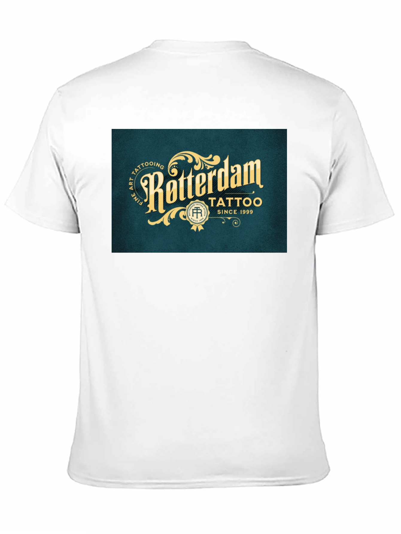 Rotterdam Tattoo Black Graphic Tee
