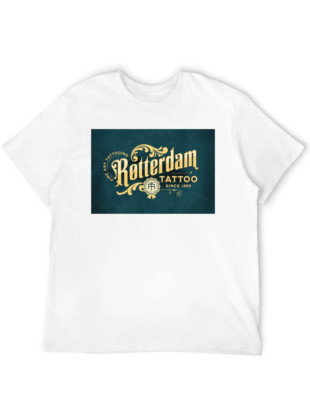 Rotterdam Tattoo Black Graphic Tee