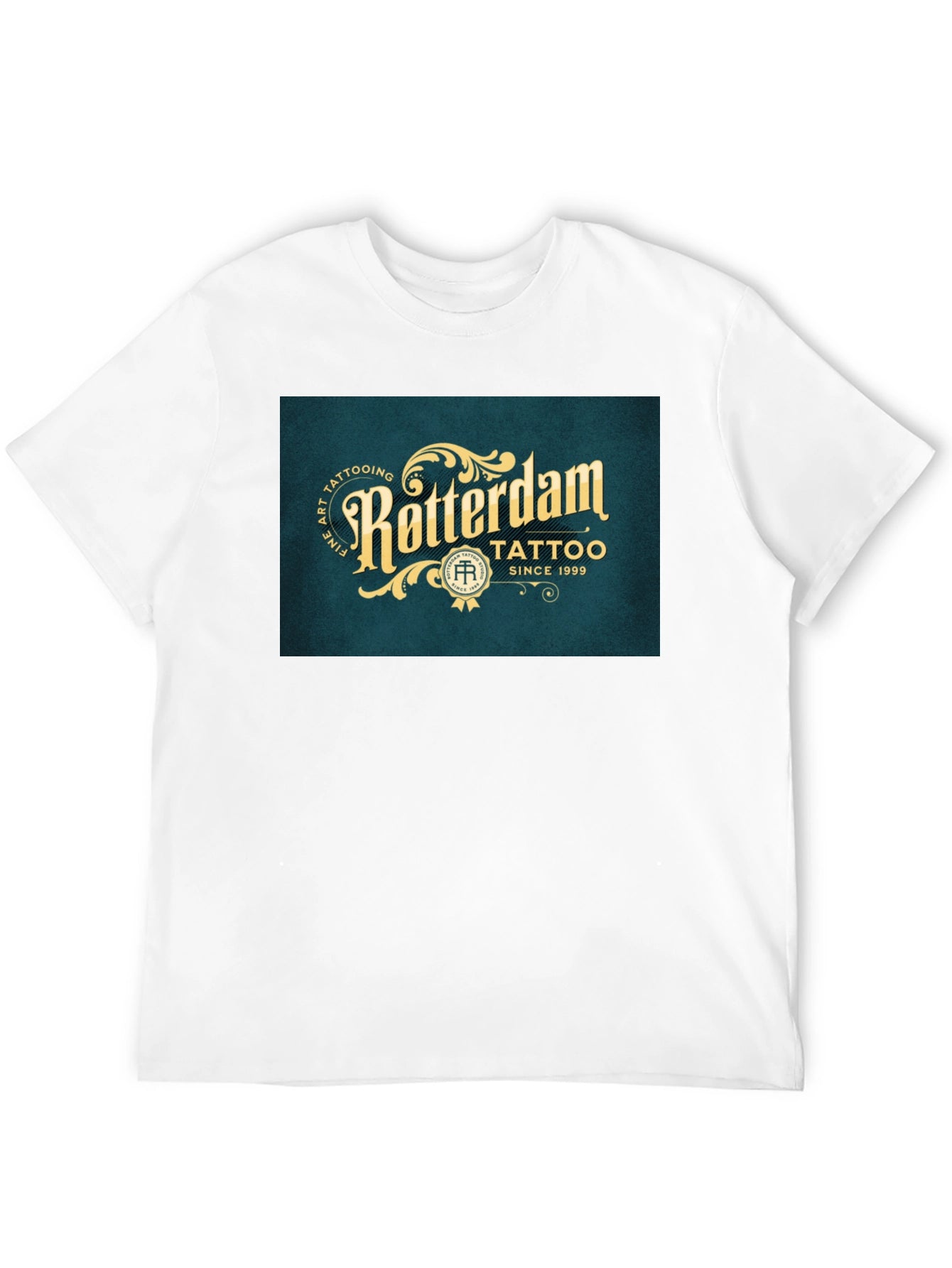 Rotterdam Tattoo Black Graphic Tee
