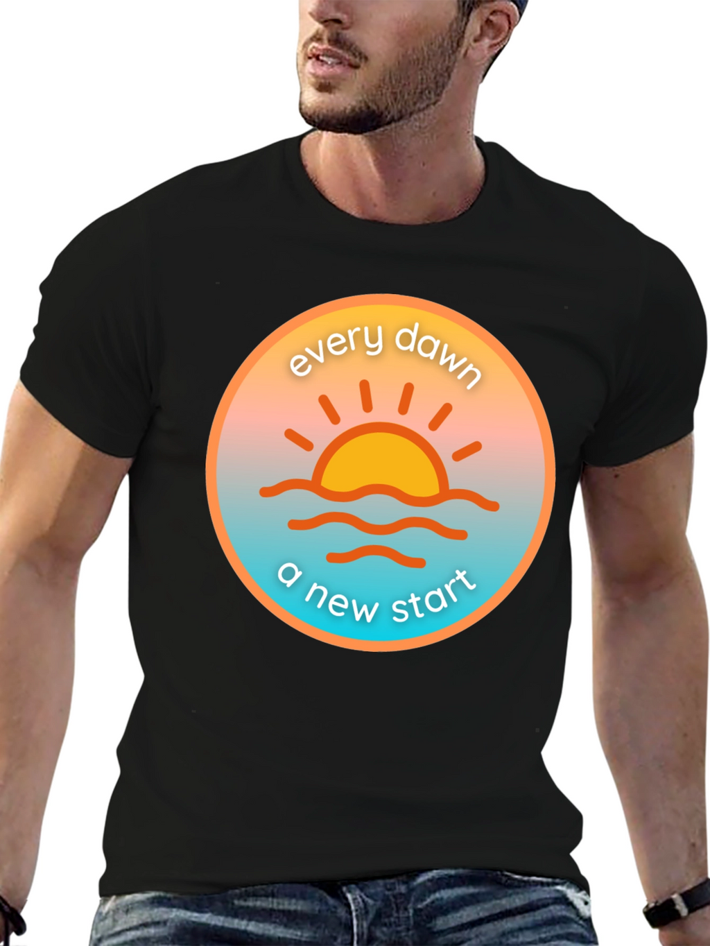 Every Dawn Tee - New Start Graphic T-Shirt