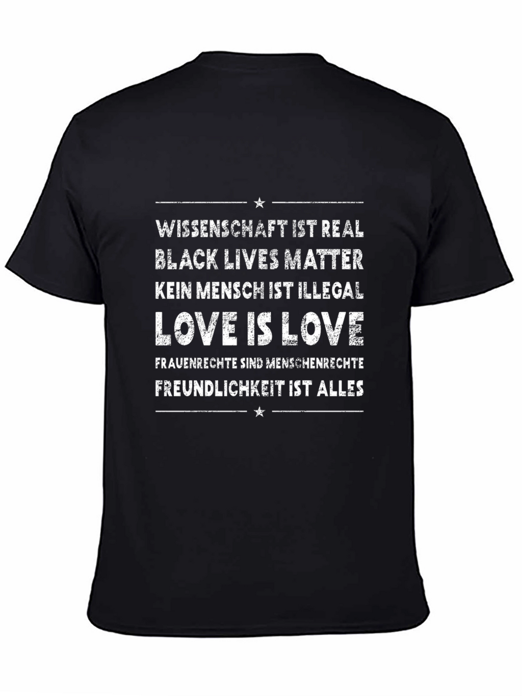 Wissenschaft ist Real T-Shirt Black Lives Matter