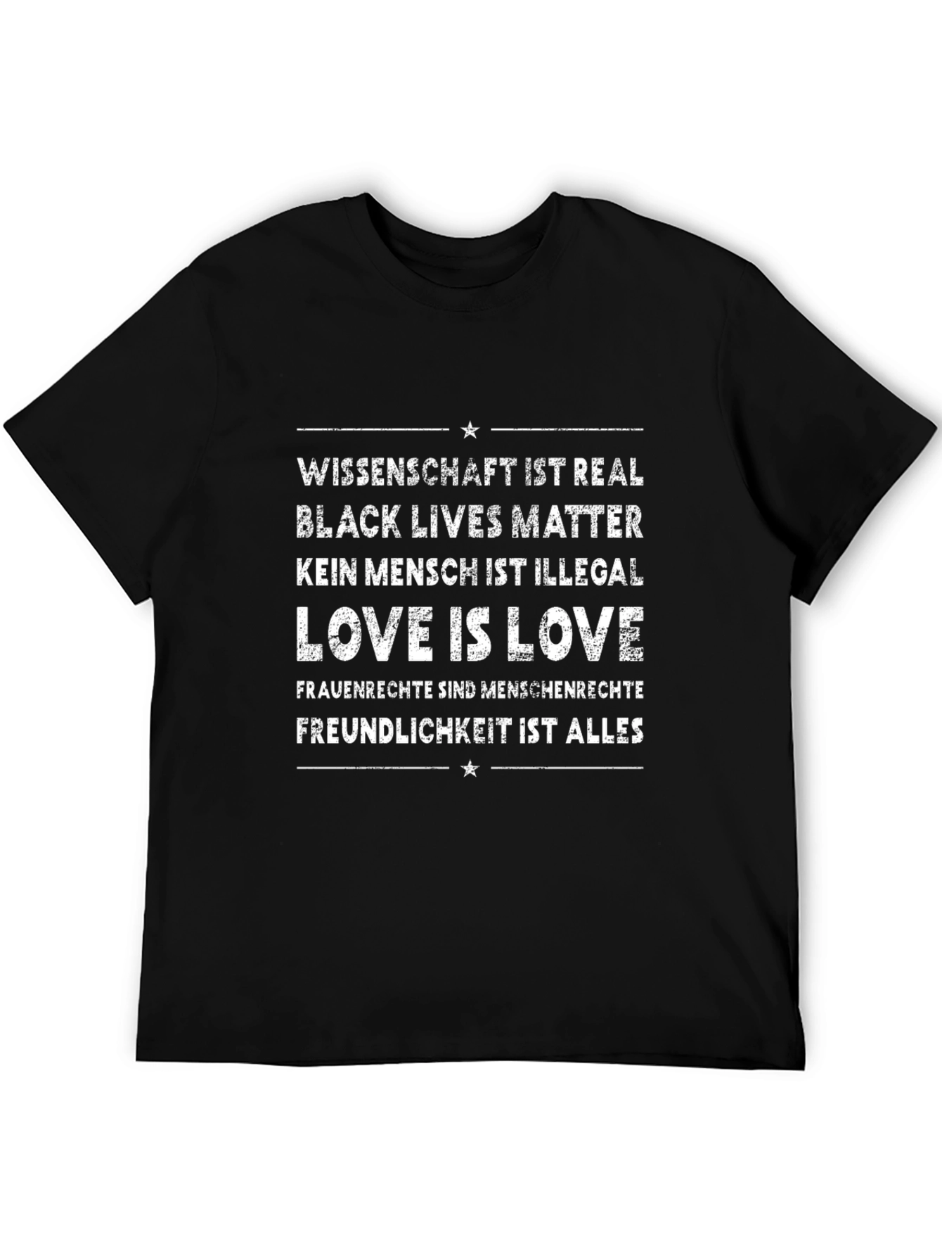 Wissenschaft ist Real T-Shirt Black Lives Matter