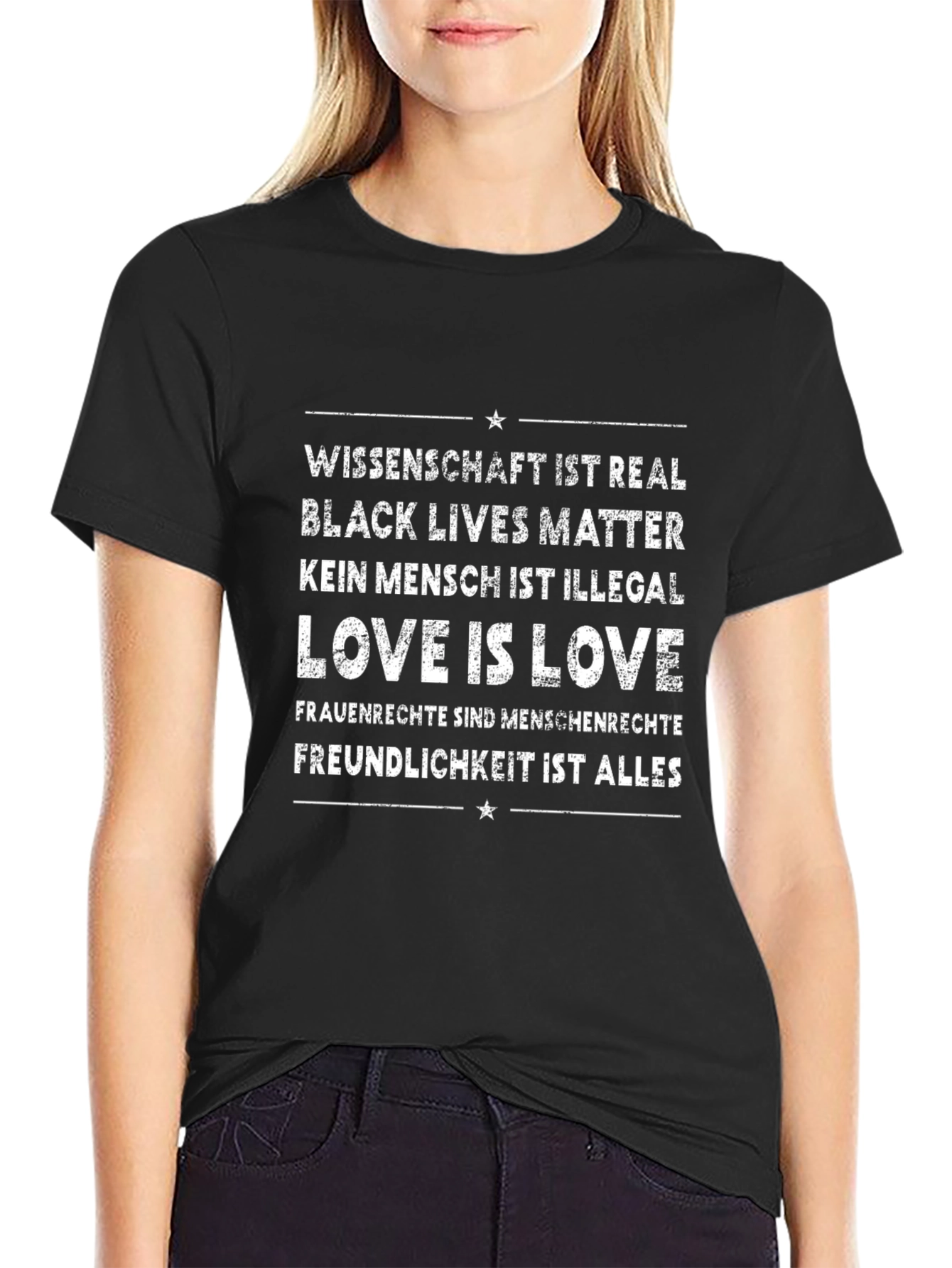 Wissenschaft ist Real T-Shirt Black Lives Matter