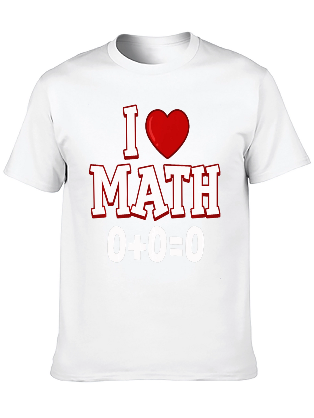 I Heart Math T-Shirt - Equation Design