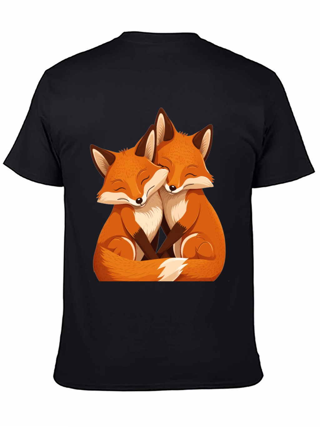 Fox Love Black Tee