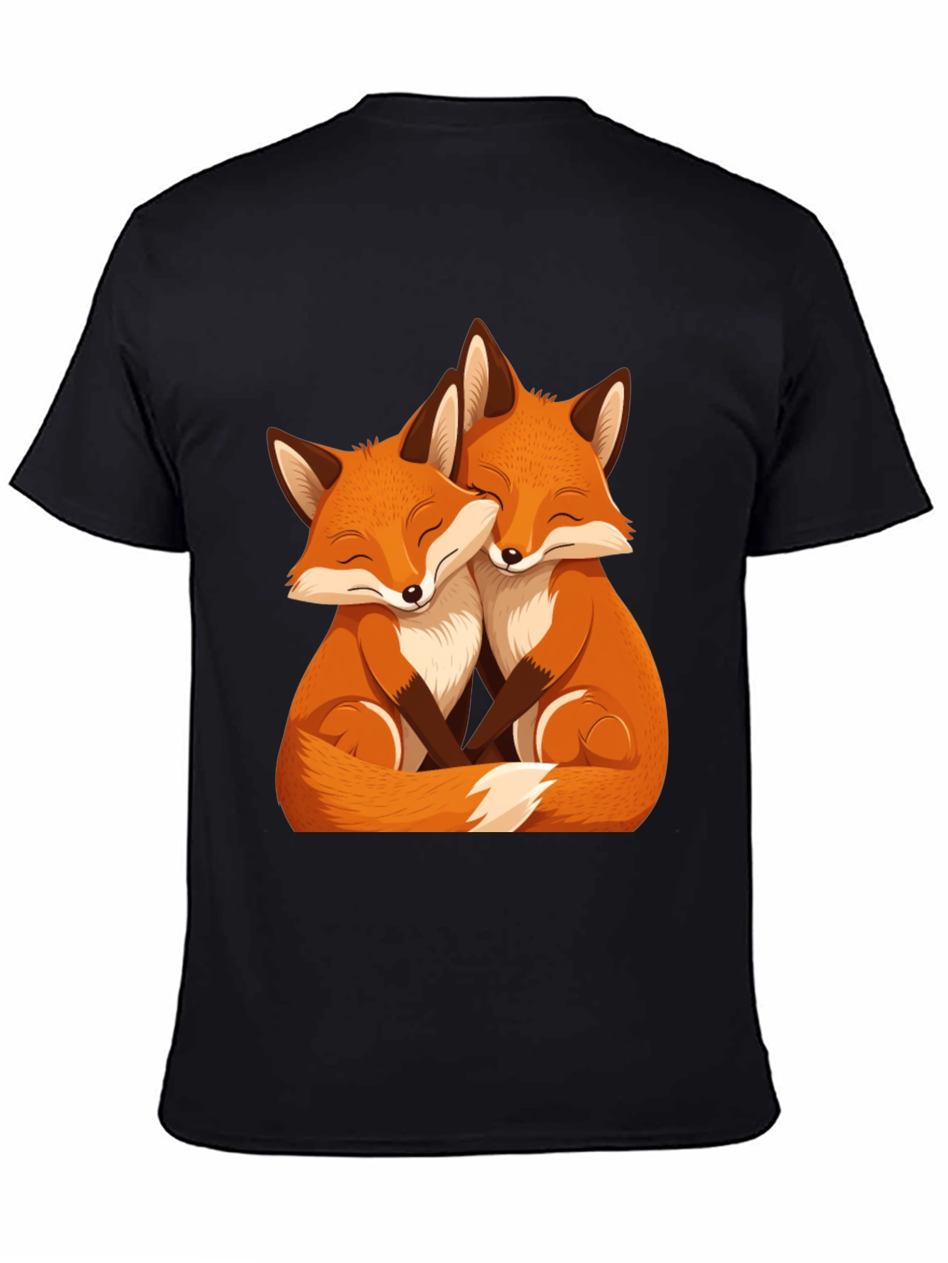 Fox Love Black Tee