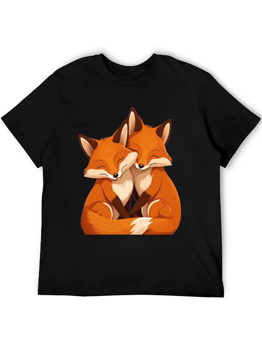 Fox Love Black Tee