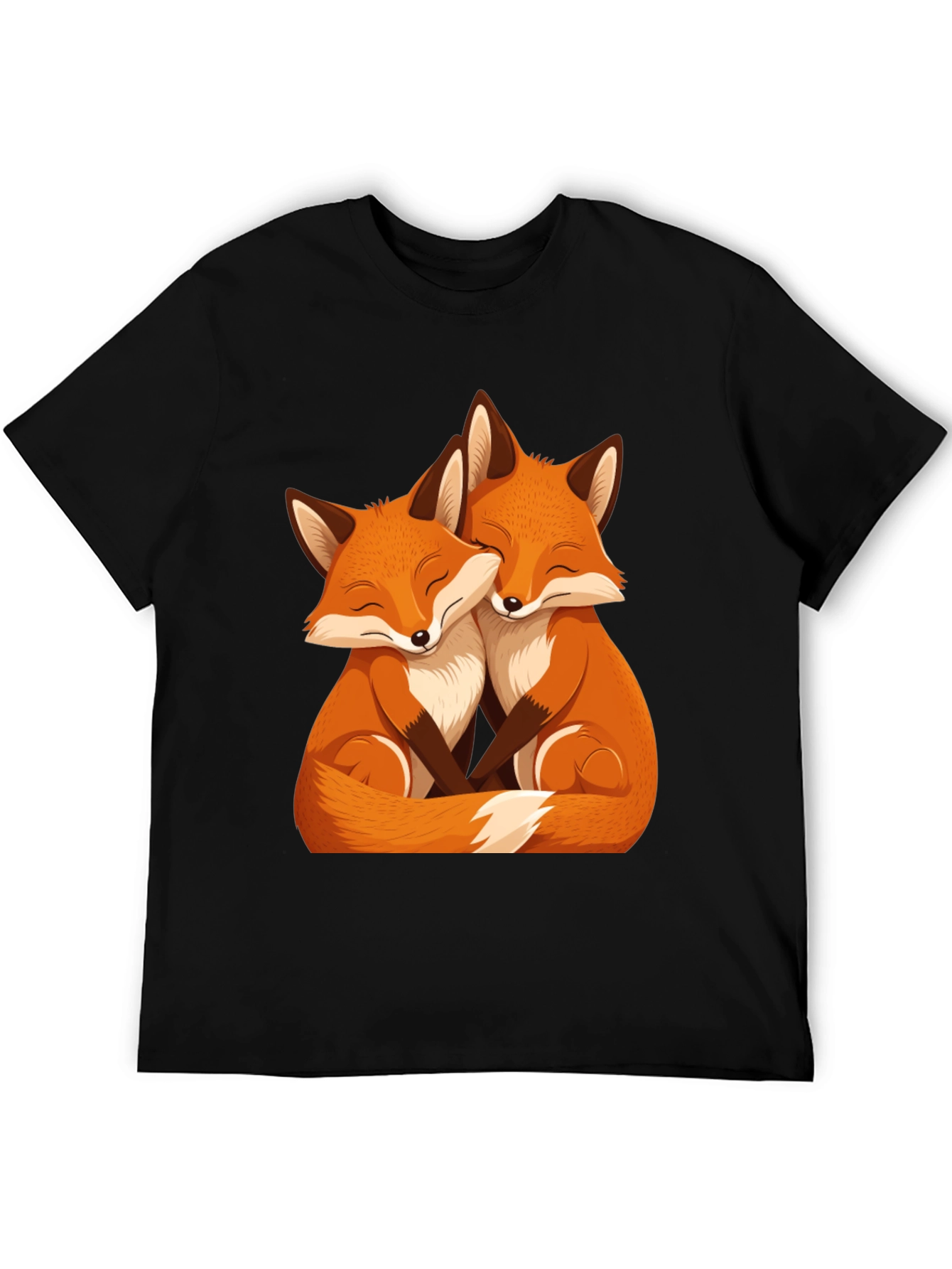 Fox Love Black Tee