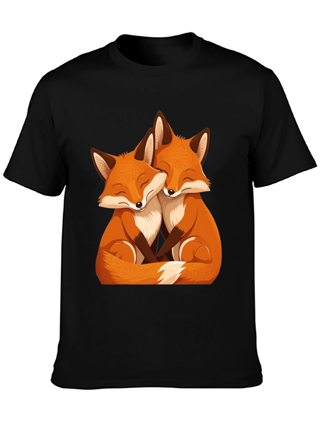Fox Love Black Tee