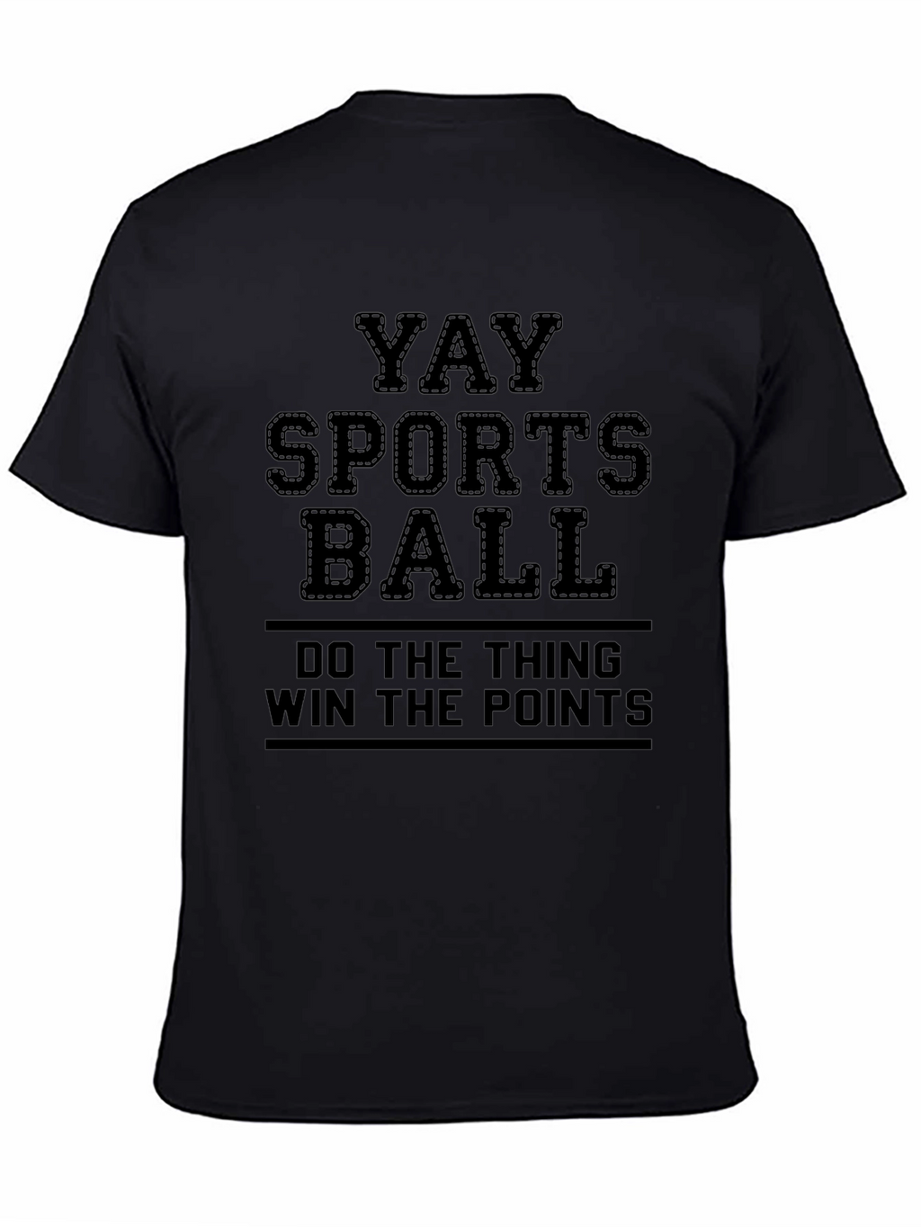 Yay Sports Ball T-Shirt - Funny Slogan Tee