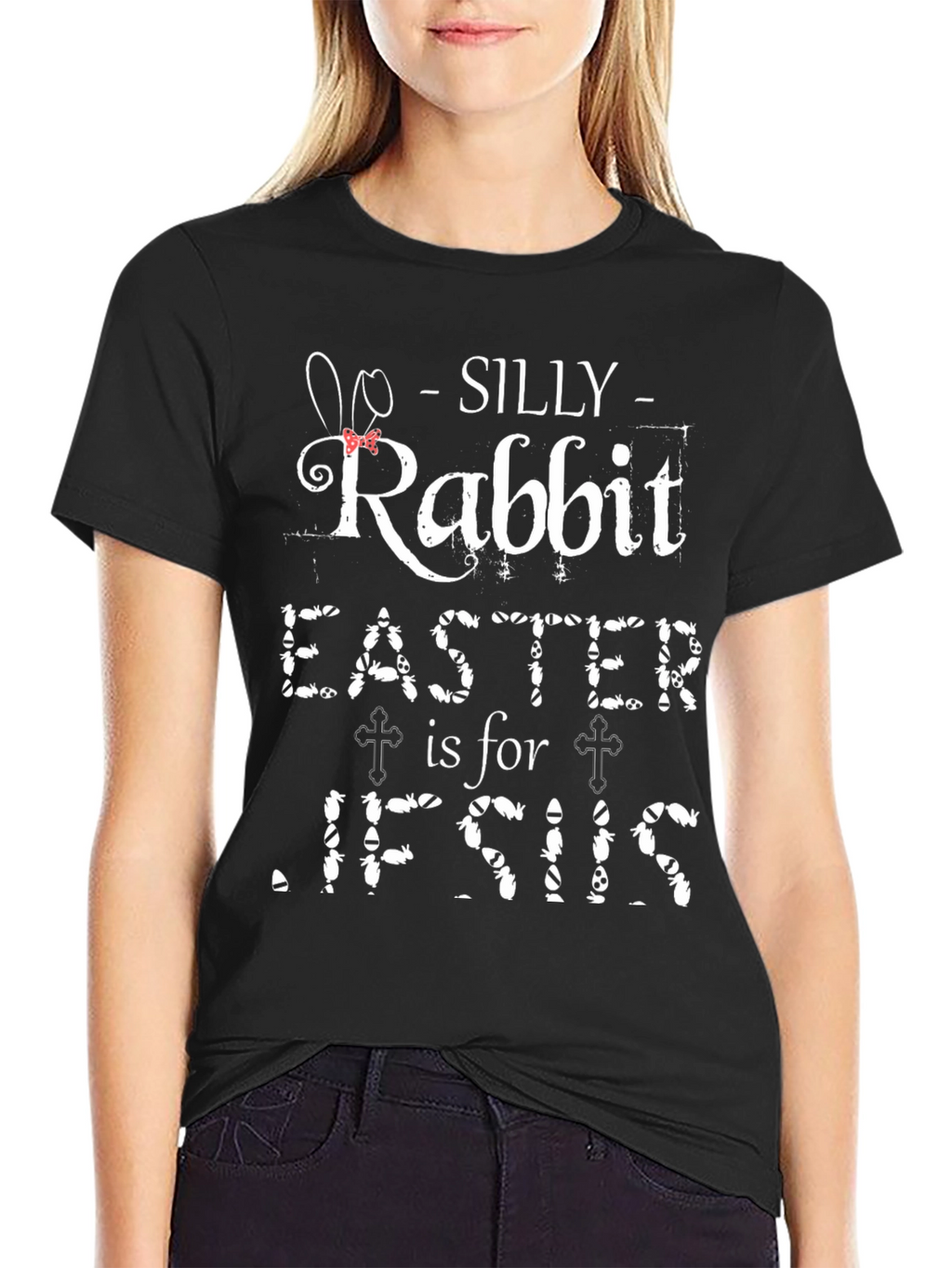 Silly Rabbit Easter is for Jesus T-Shirt