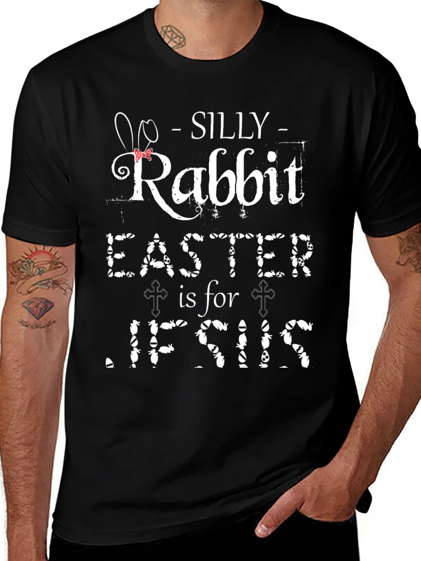 Silly Rabbit Easter is for Jesus T-Shirt