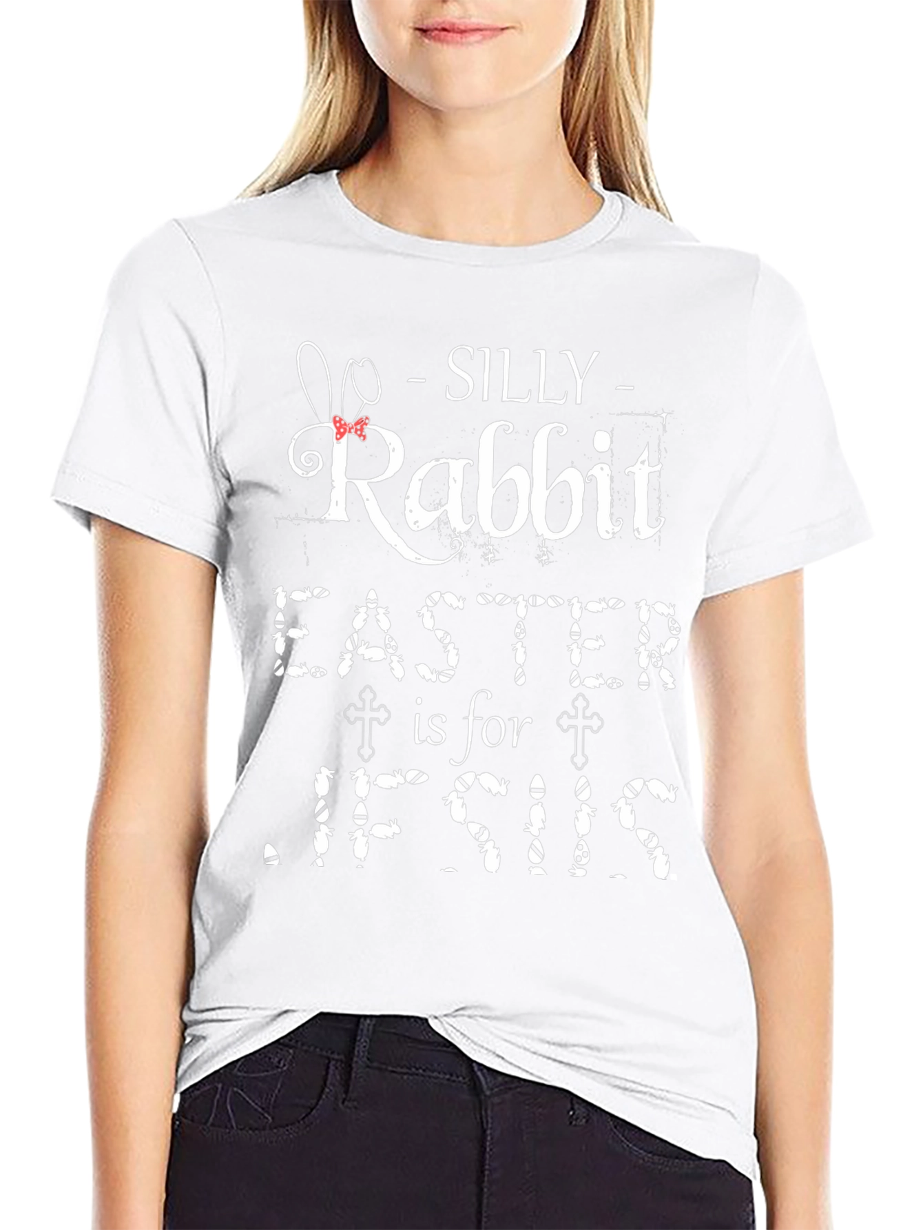 Silly Rabbit Easter is for Jesus T-Shirt