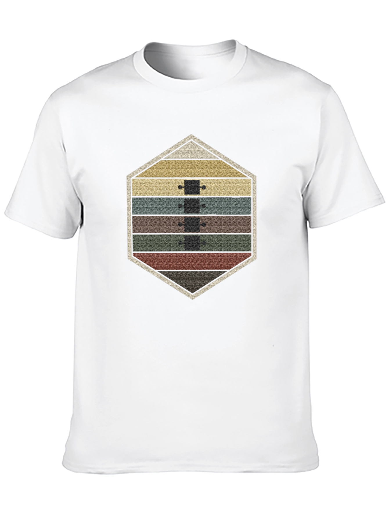 Retro Skateboard Stack T-Shirt