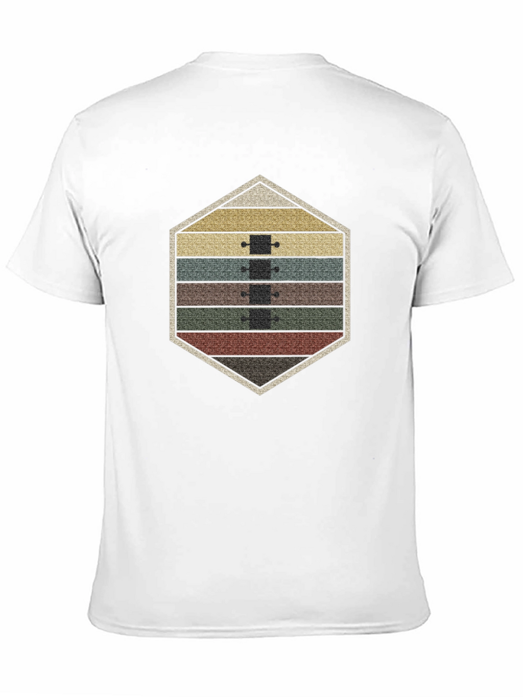 Retro Skateboard Stack T-Shirt