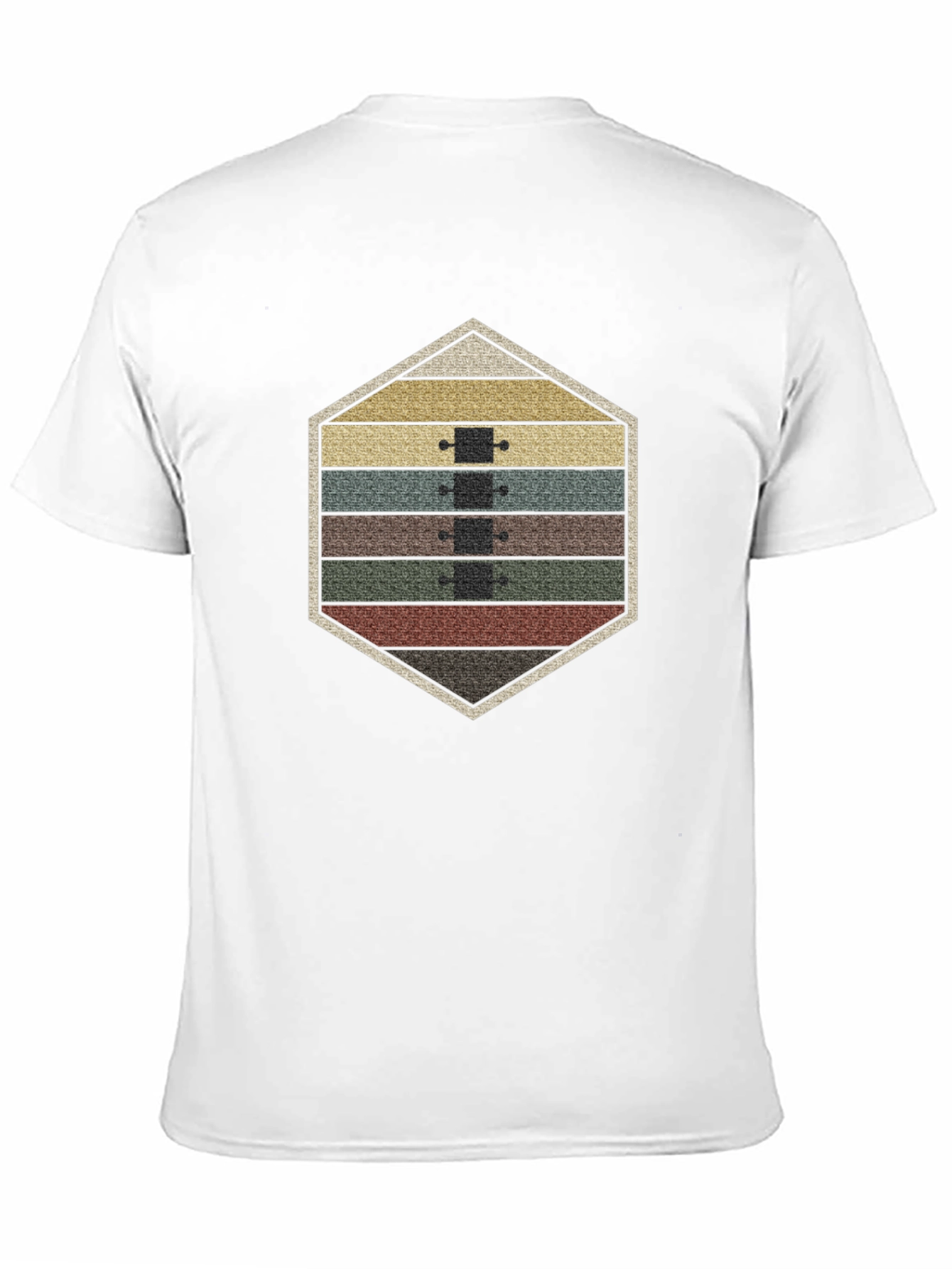 Retro Skateboard Stack T-Shirt