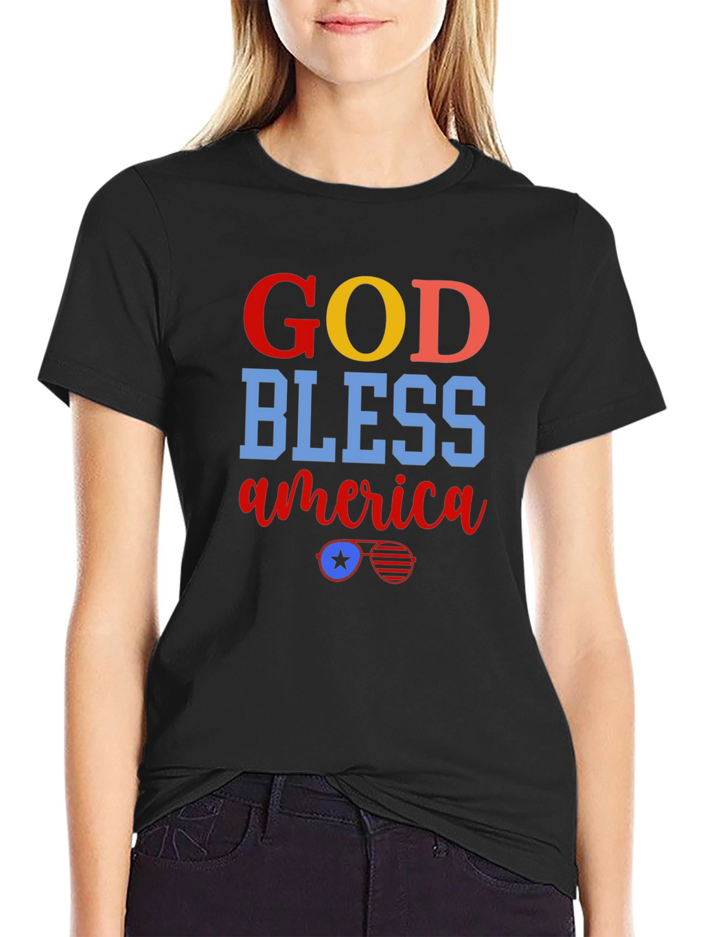 God Bless America Patriotic T-Shirt