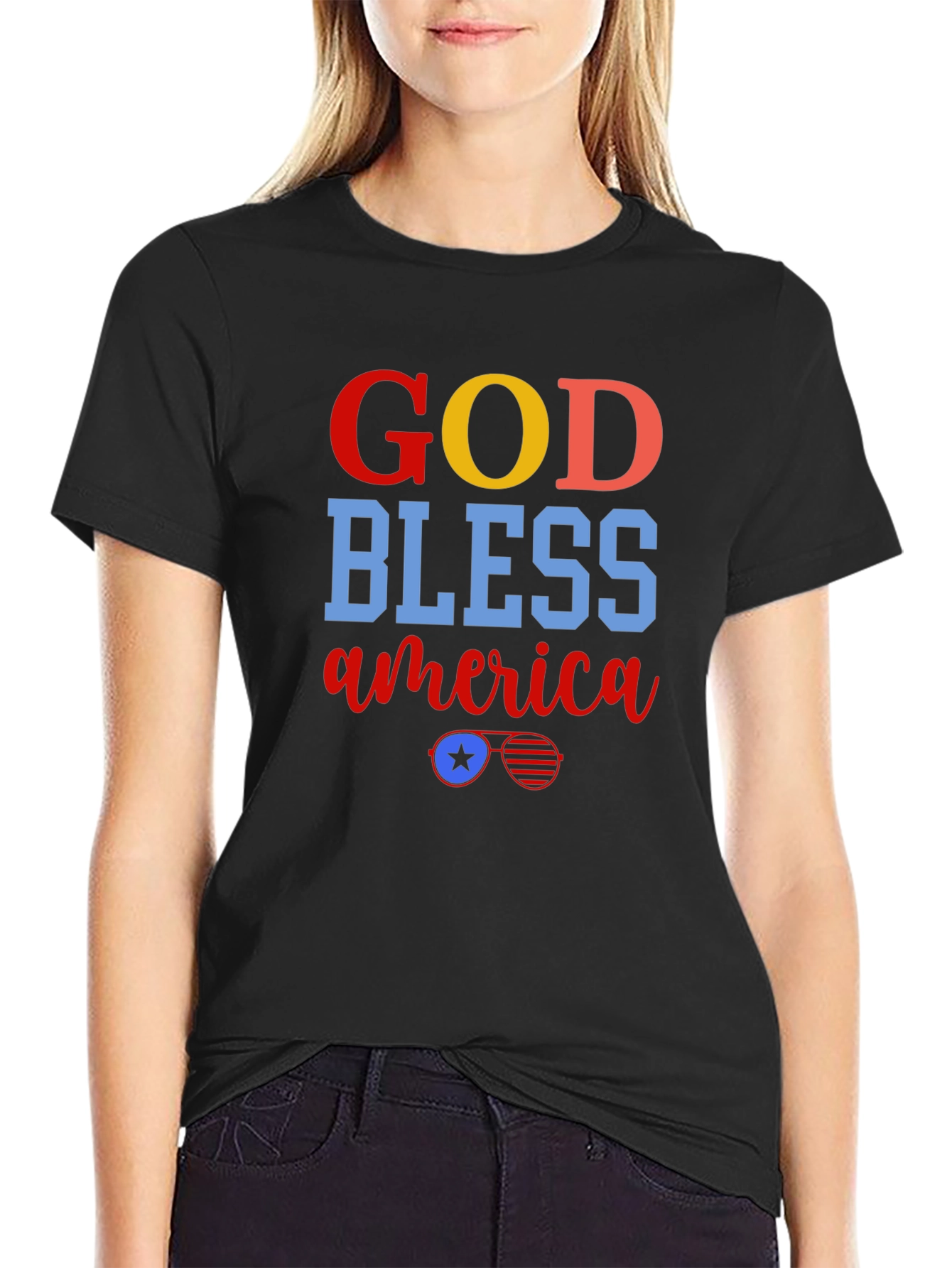 God Bless America Patriotic T-Shirt