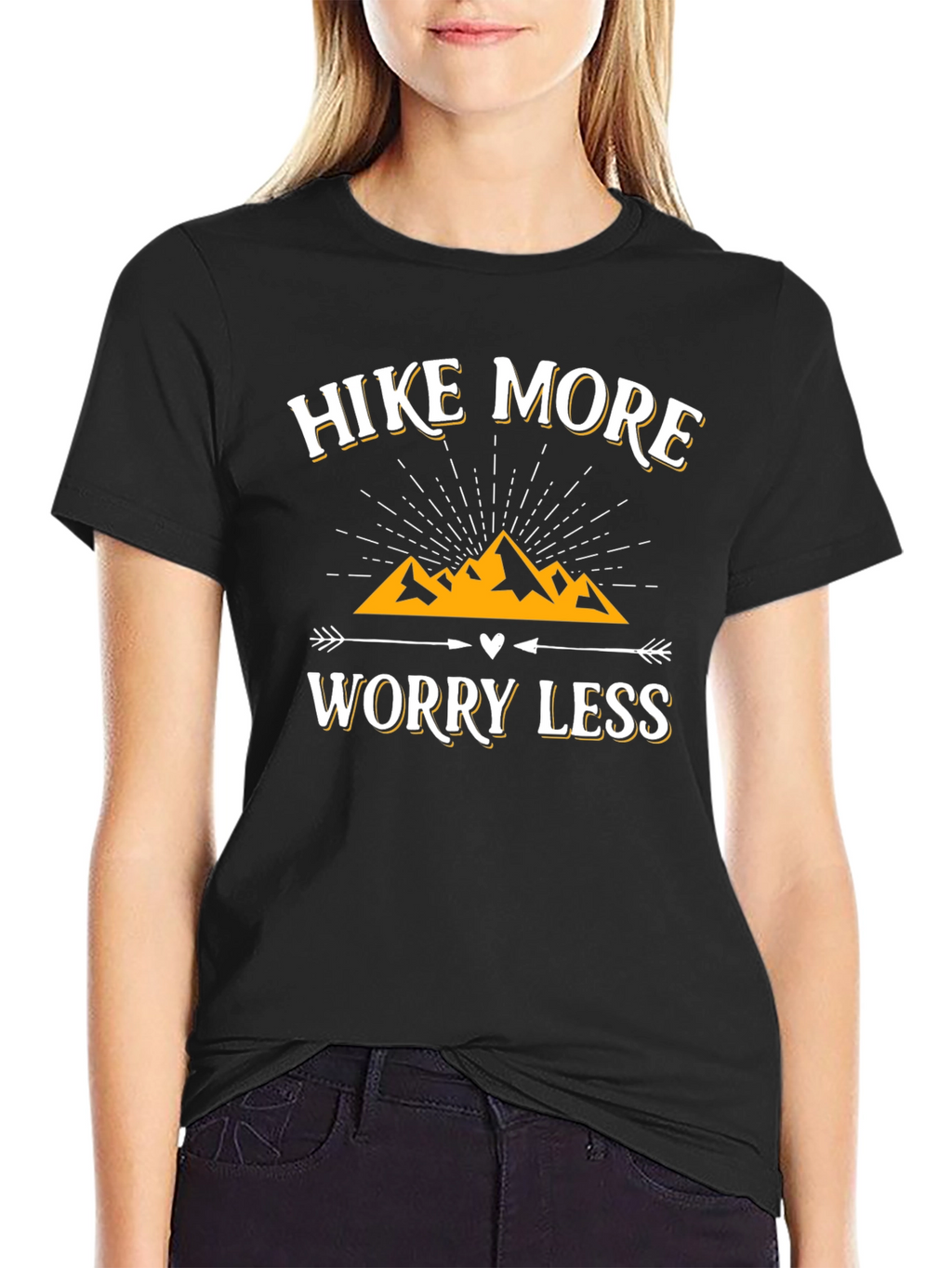 Hike More Worry Less Graphic Tee