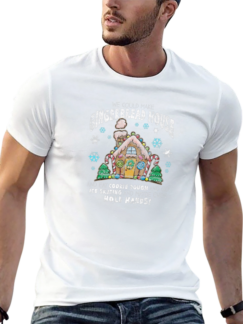 Gingerbread House Christmas T-Shirt
