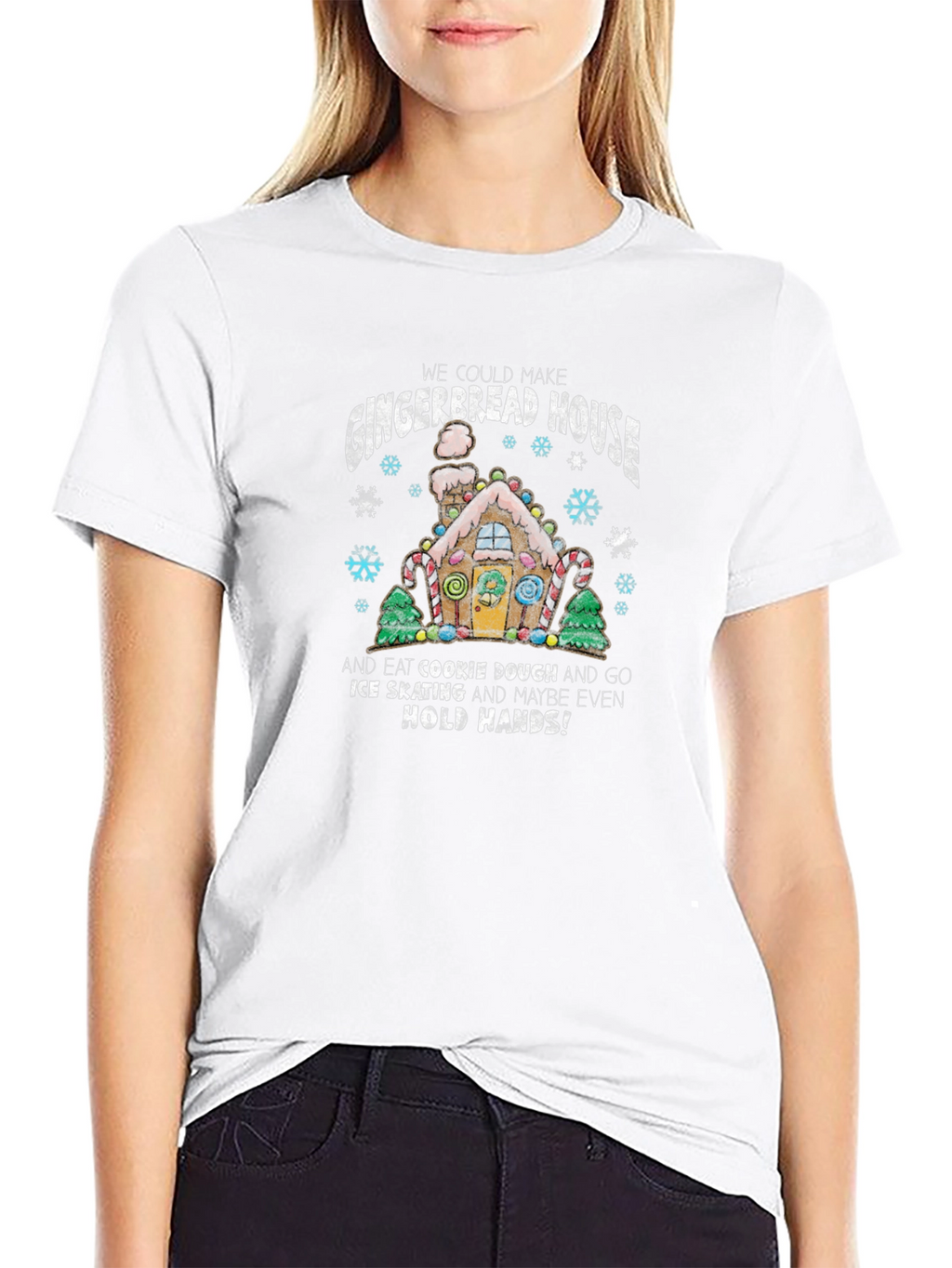 Gingerbread House Christmas T-Shirt