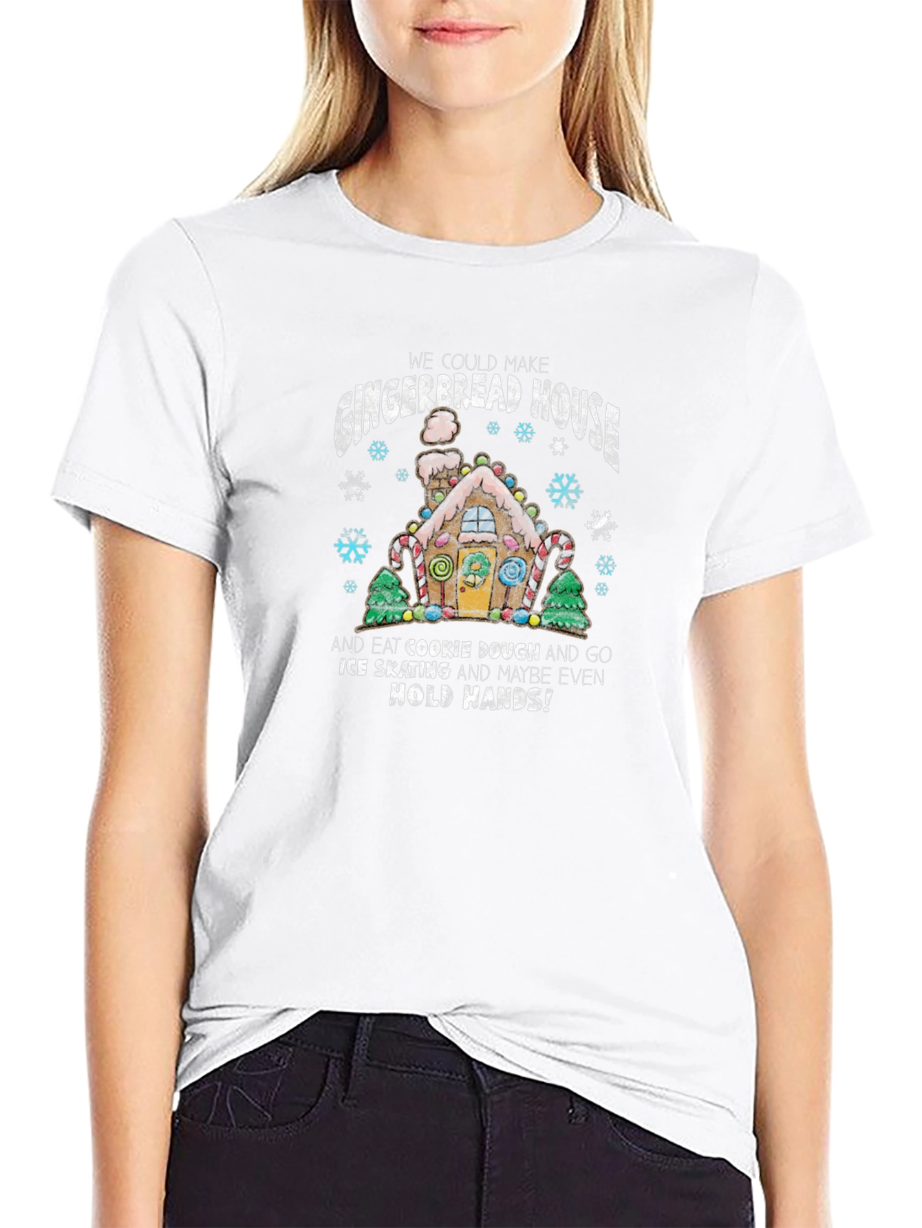 Gingerbread House Christmas T-Shirt
