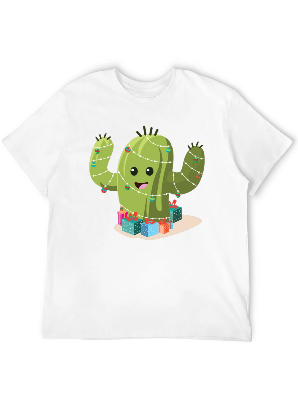 Festive Cactus Graphic Tee