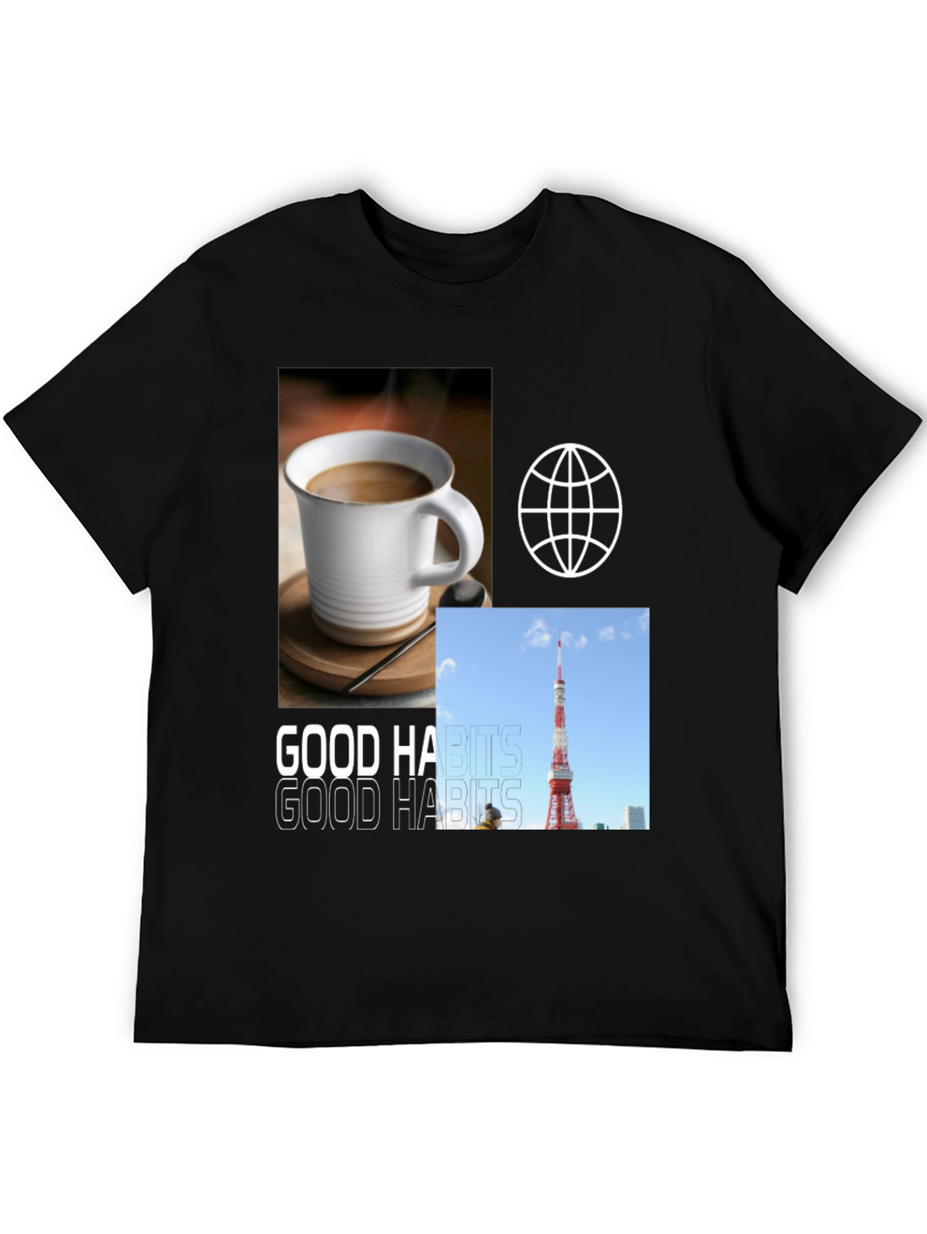 Good Habits Graphic Tee - Stylish & Comfy