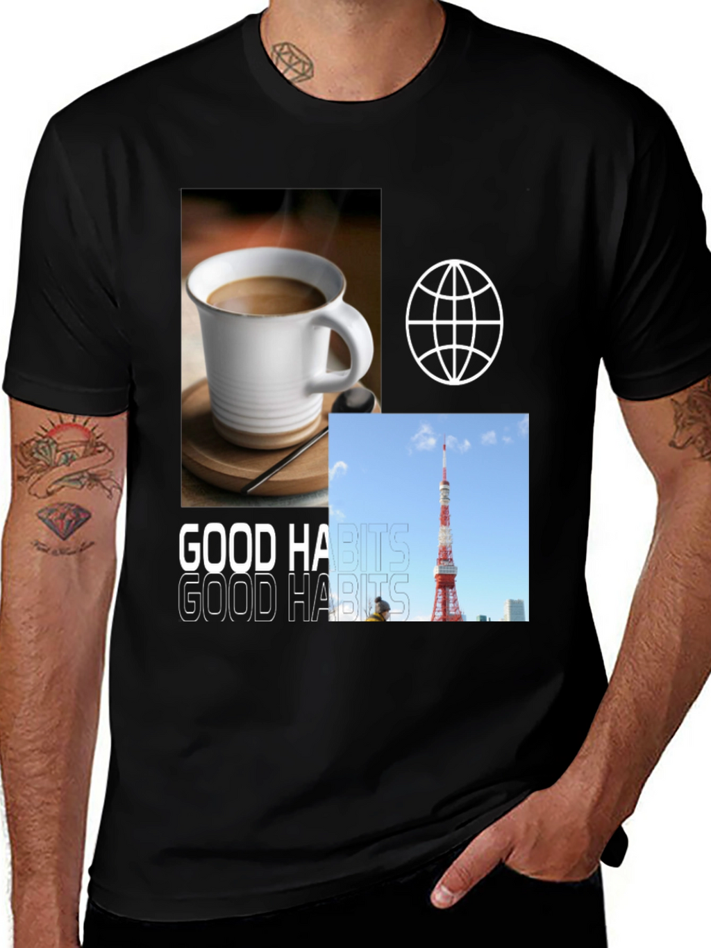 Good Habits Graphic Tee - Stylish & Comfy