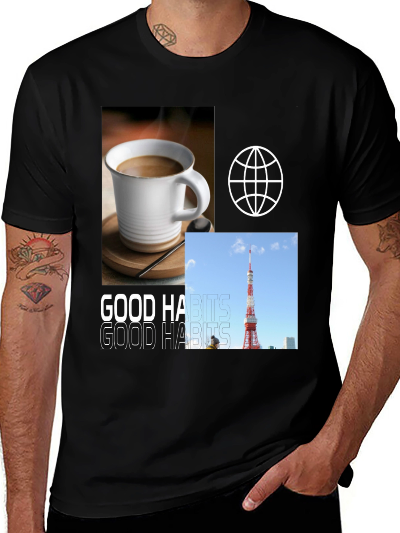 Good Habits Graphic Tee - Stylish & Comfy