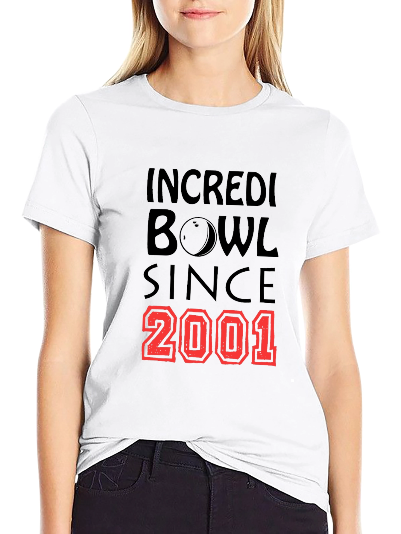 Incredibowl Since 2001 Black Graphic T-Shirt
