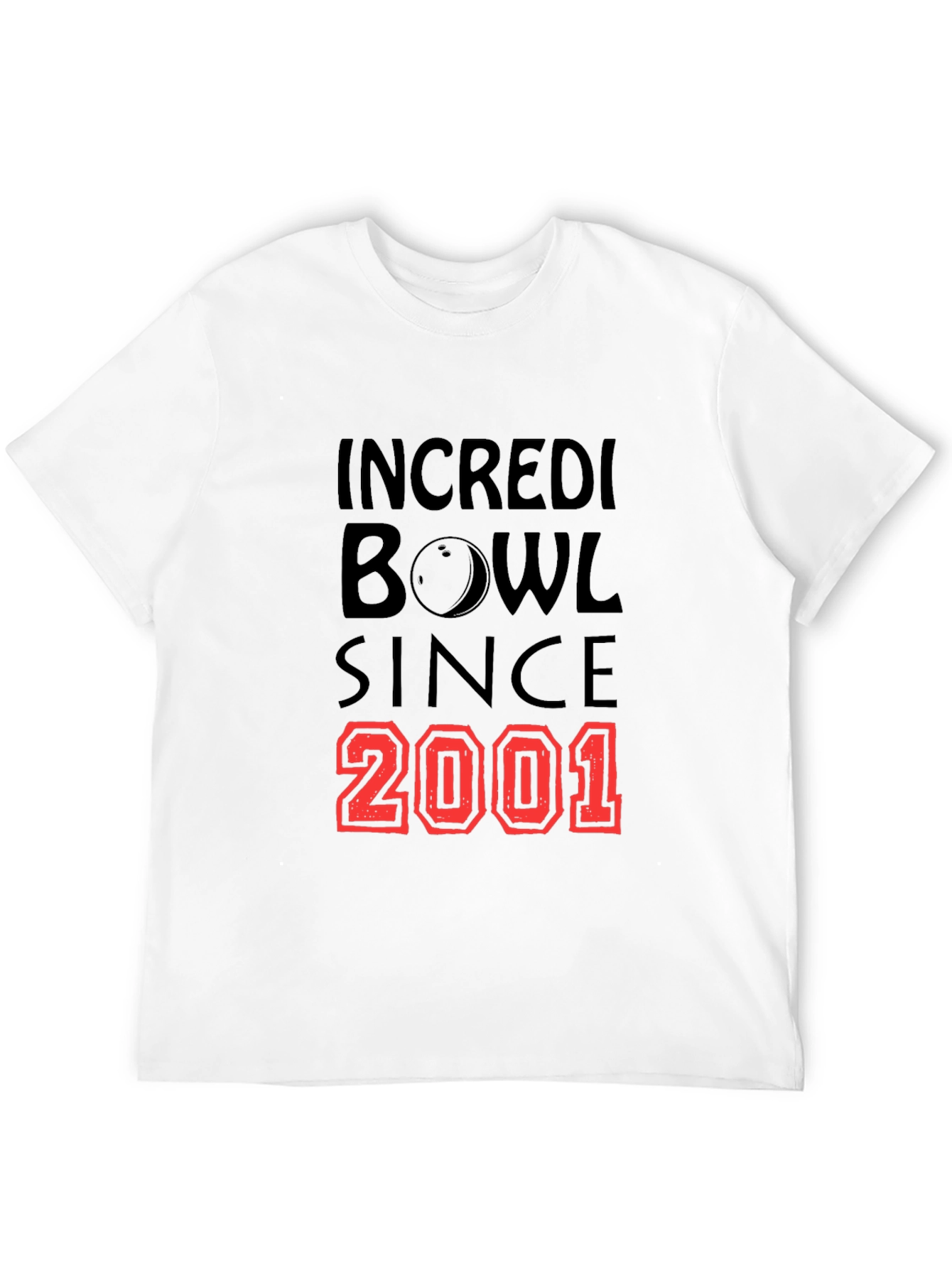 Incredibowl Since 2001 Black Graphic T-Shirt