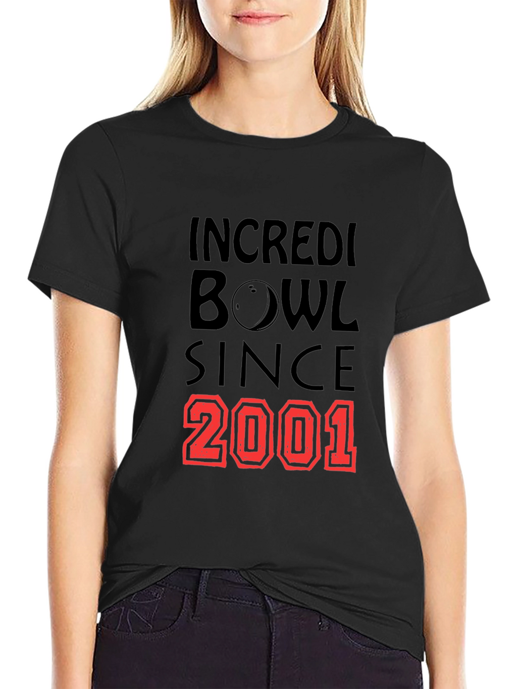 Incredibowl Since 2001 Black Graphic T-Shirt