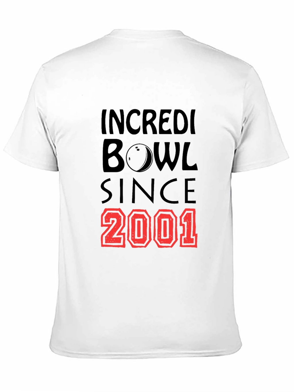 Incredibowl Since 2001 Black Graphic T-Shirt
