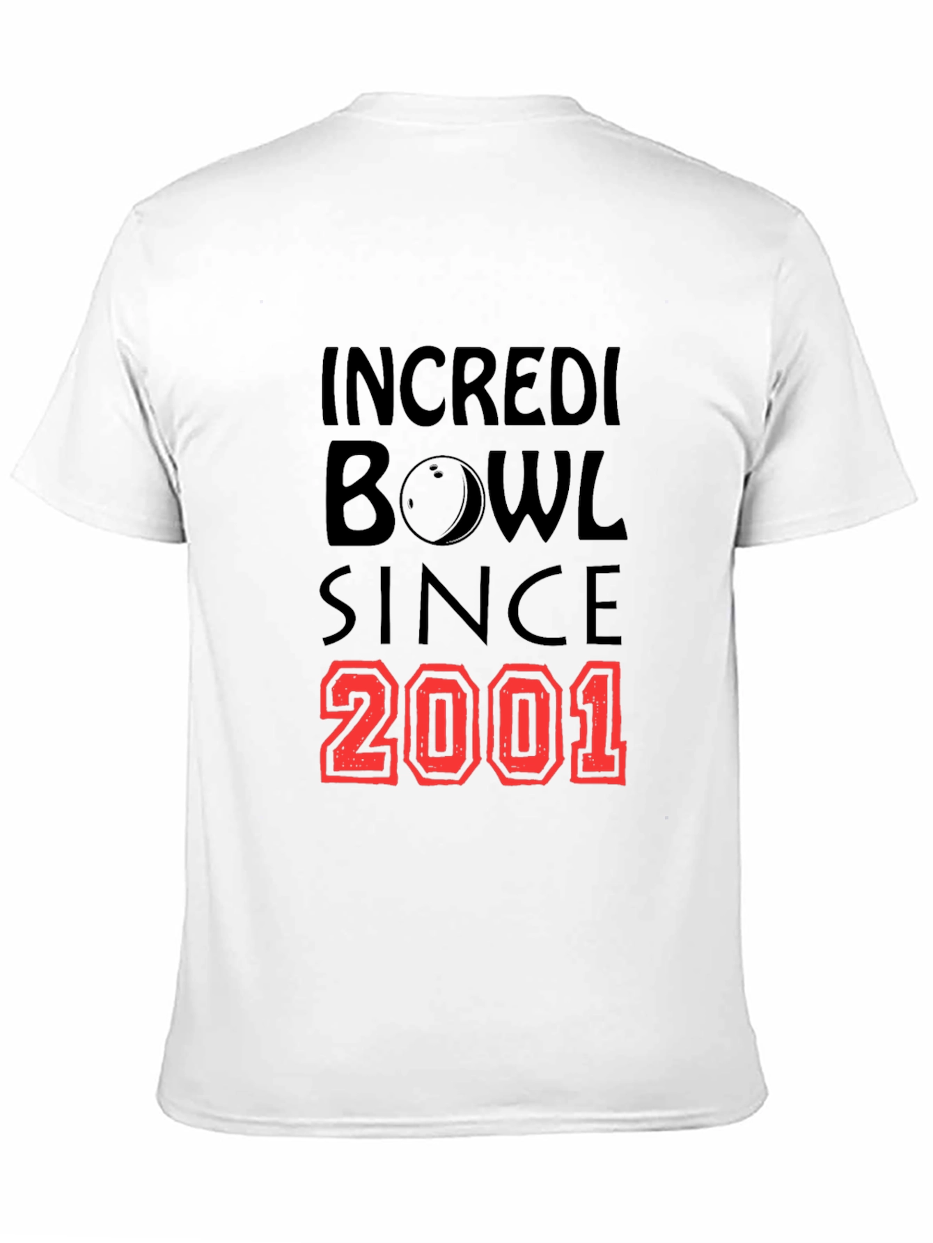 Incredibowl Since 2001 Black Graphic T-Shirt