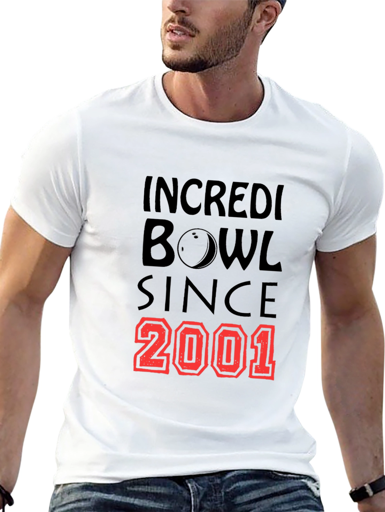 Incredibowl Since 2001 Black Graphic T-Shirt