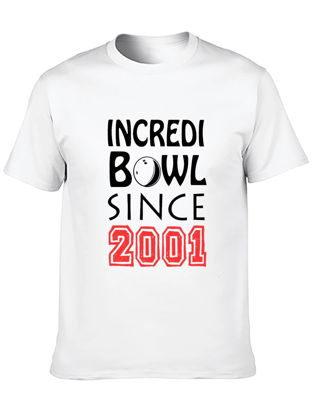 Incredibowl Since 2001 Black Graphic T-Shirt